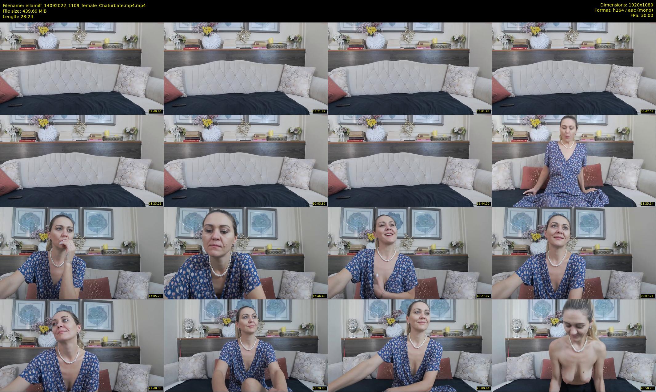 ellamilf — 29 minute Chaturbate female cam show recording, 1080p, Sep 14, 2022