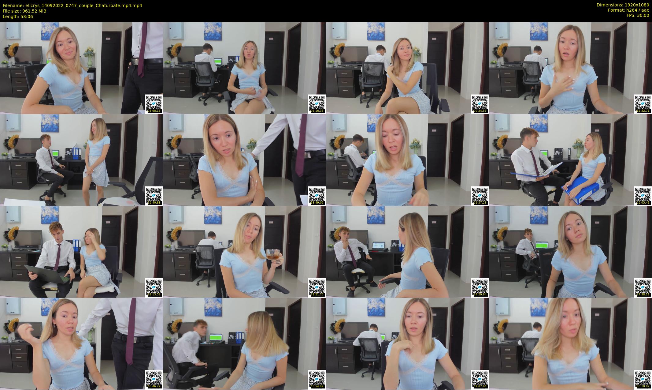 ellcrys — 54 minute Chaturbate couple cam show recording, 1080p, Sep 14, 2022