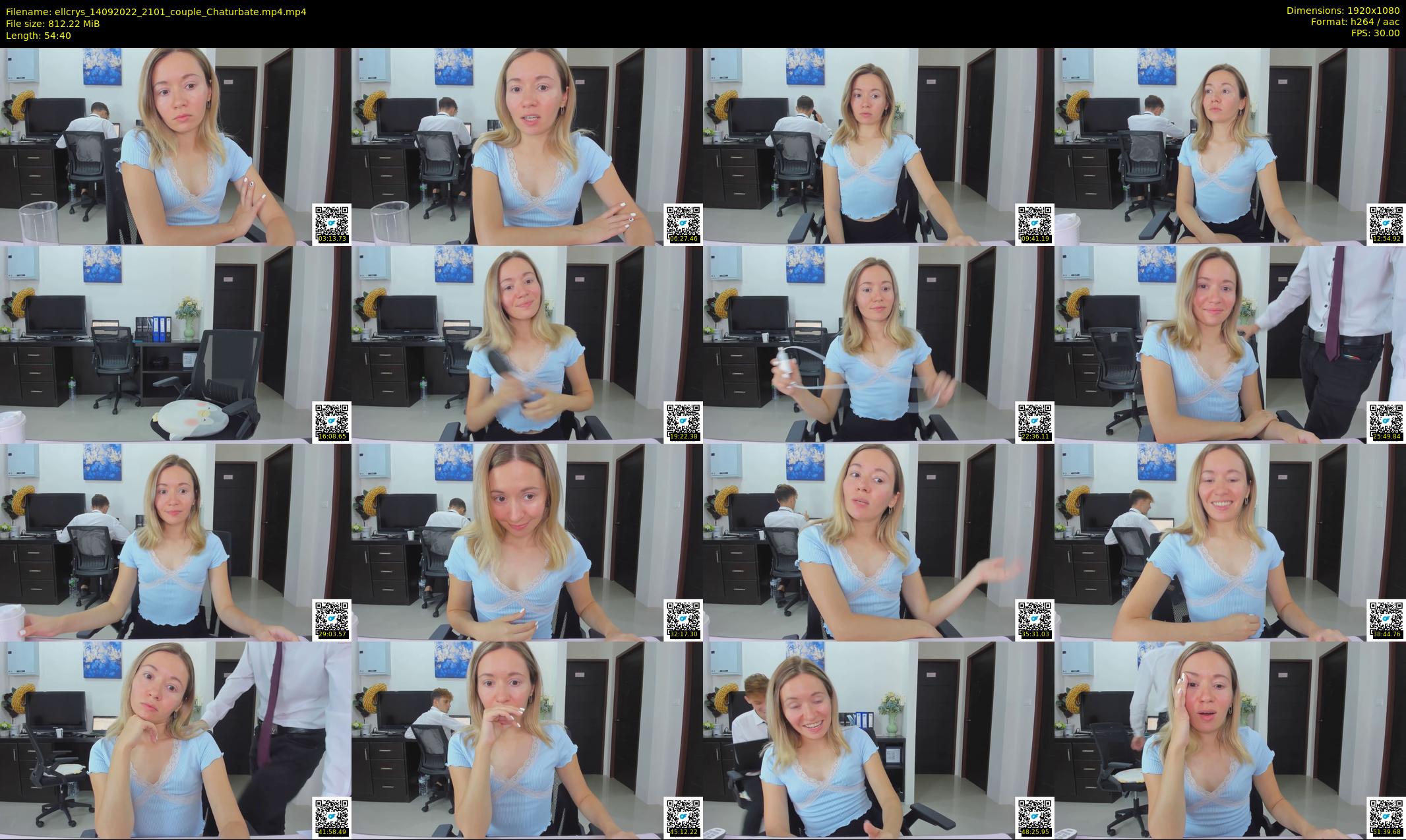 ellcrys — 55 minute Chaturbate couple cam show recording, 1080p, Sep 14, 2022