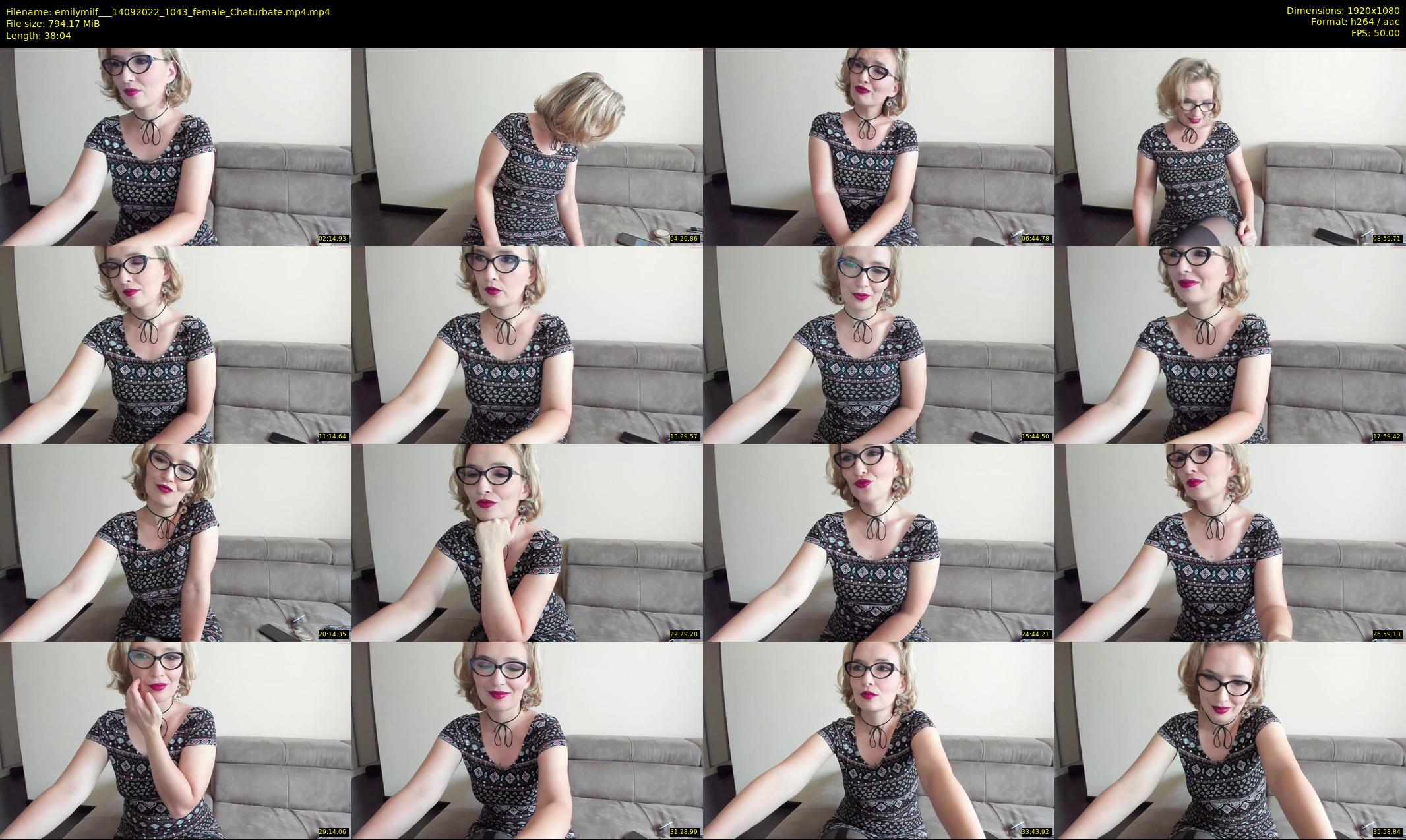 emilymilf__ — 39 minute Chaturbate female cam show recording, 1080p, Sep 14, 2022