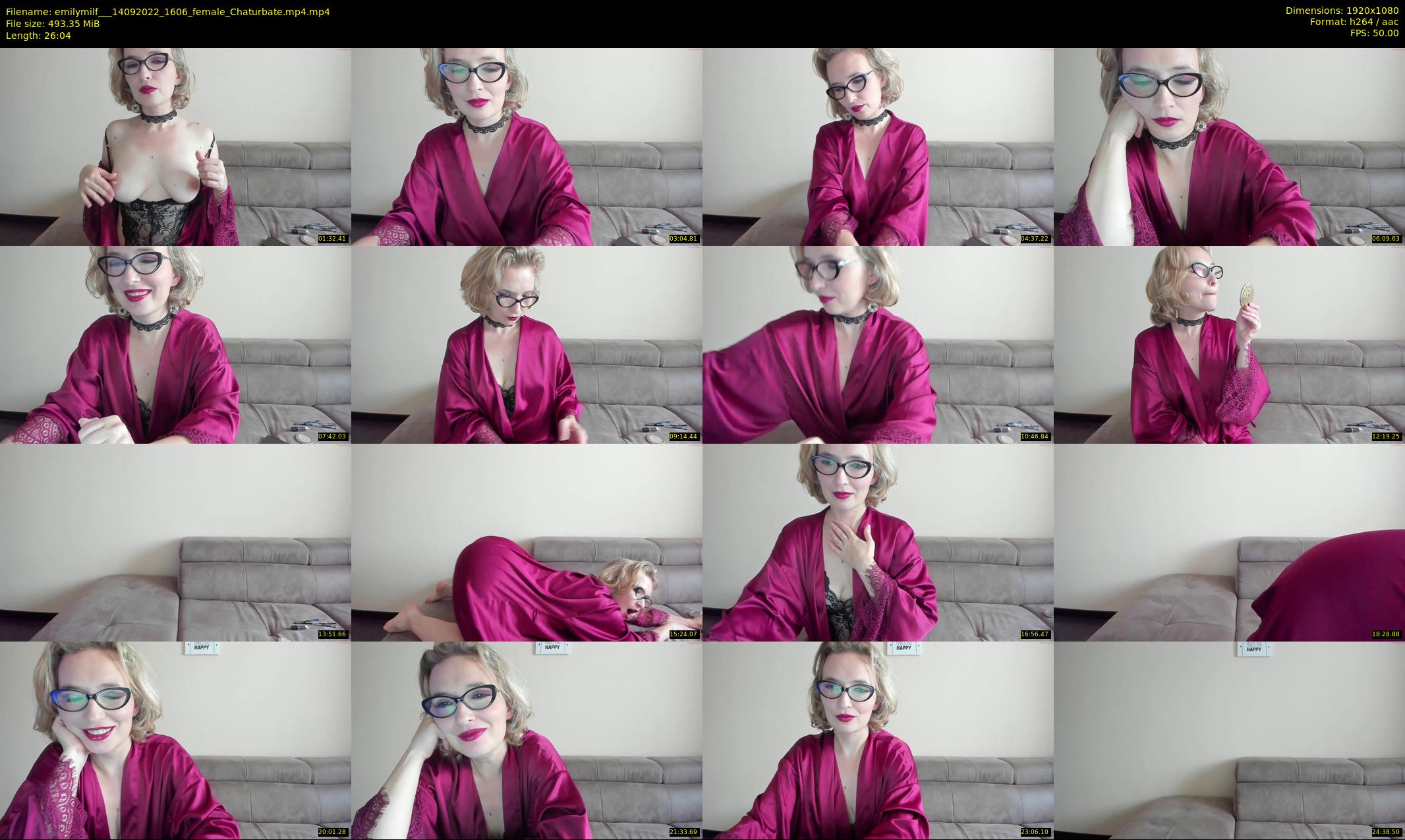 emilymilf__ — 27 minute Chaturbate female cam show recording, 1080p, Sep 14, 2022