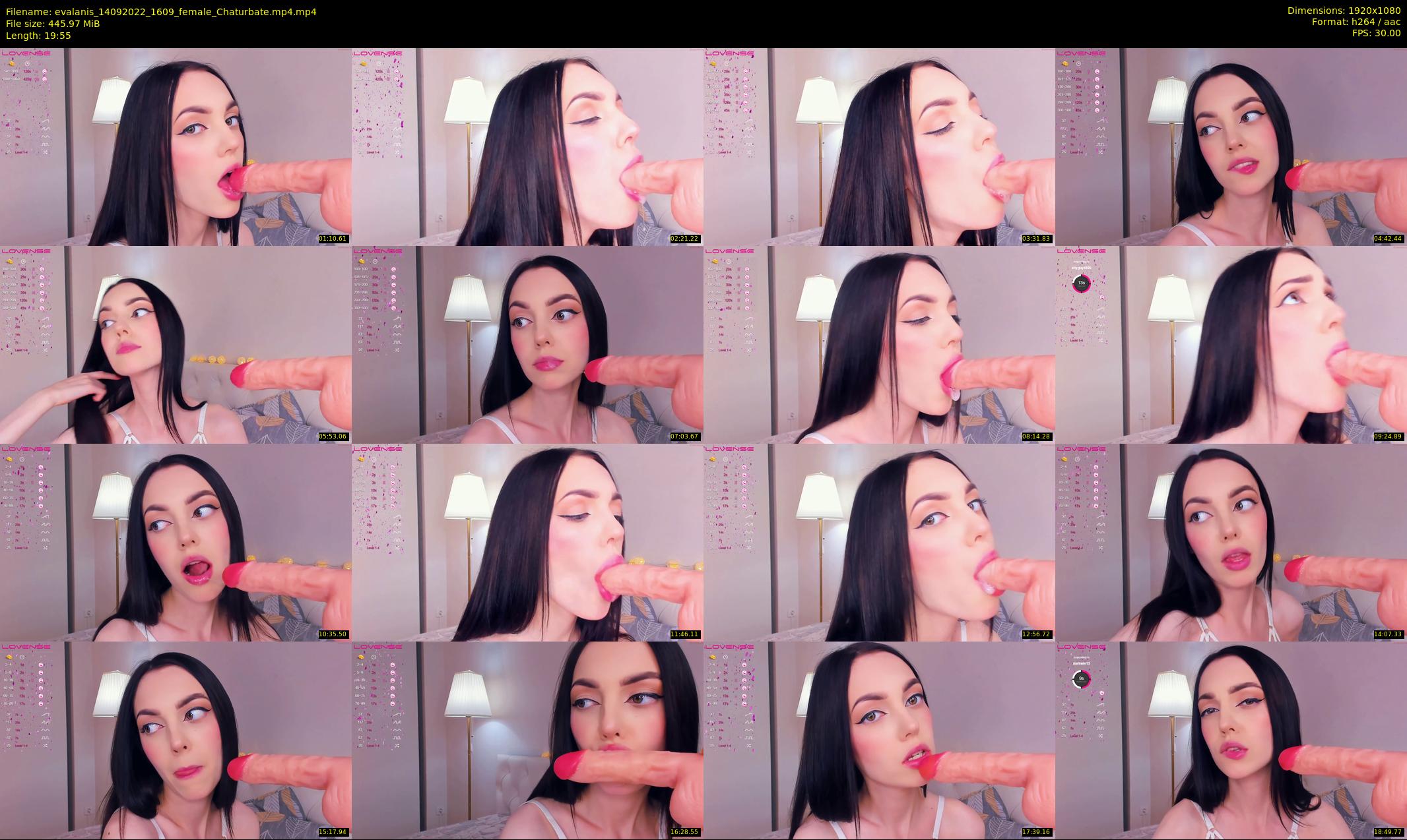 evalanis — 20 minute Chaturbate couple cam show recording, 1080p, Sep 14, 2022