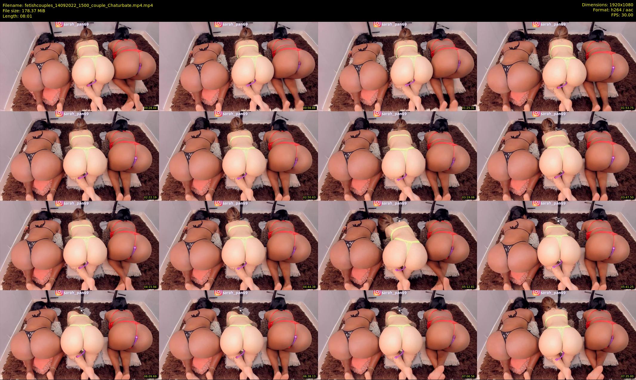fetishcouples — 9 minute Chaturbate couple cam show recording, 1080p, Sep 14, 2022