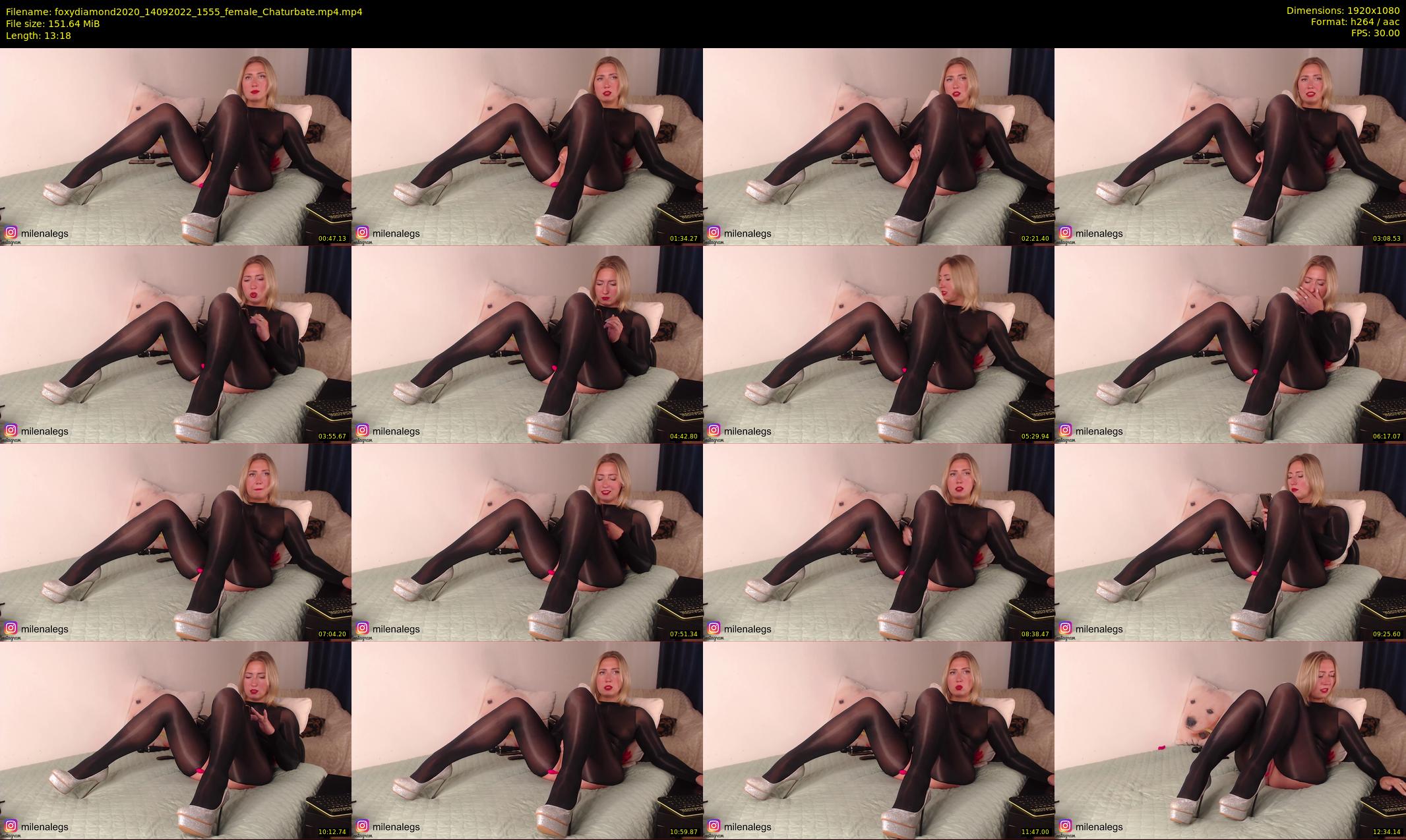foxydiamond2020 — 14 minute Chaturbate female cam show recording, 1080p, Sep 14, 2022