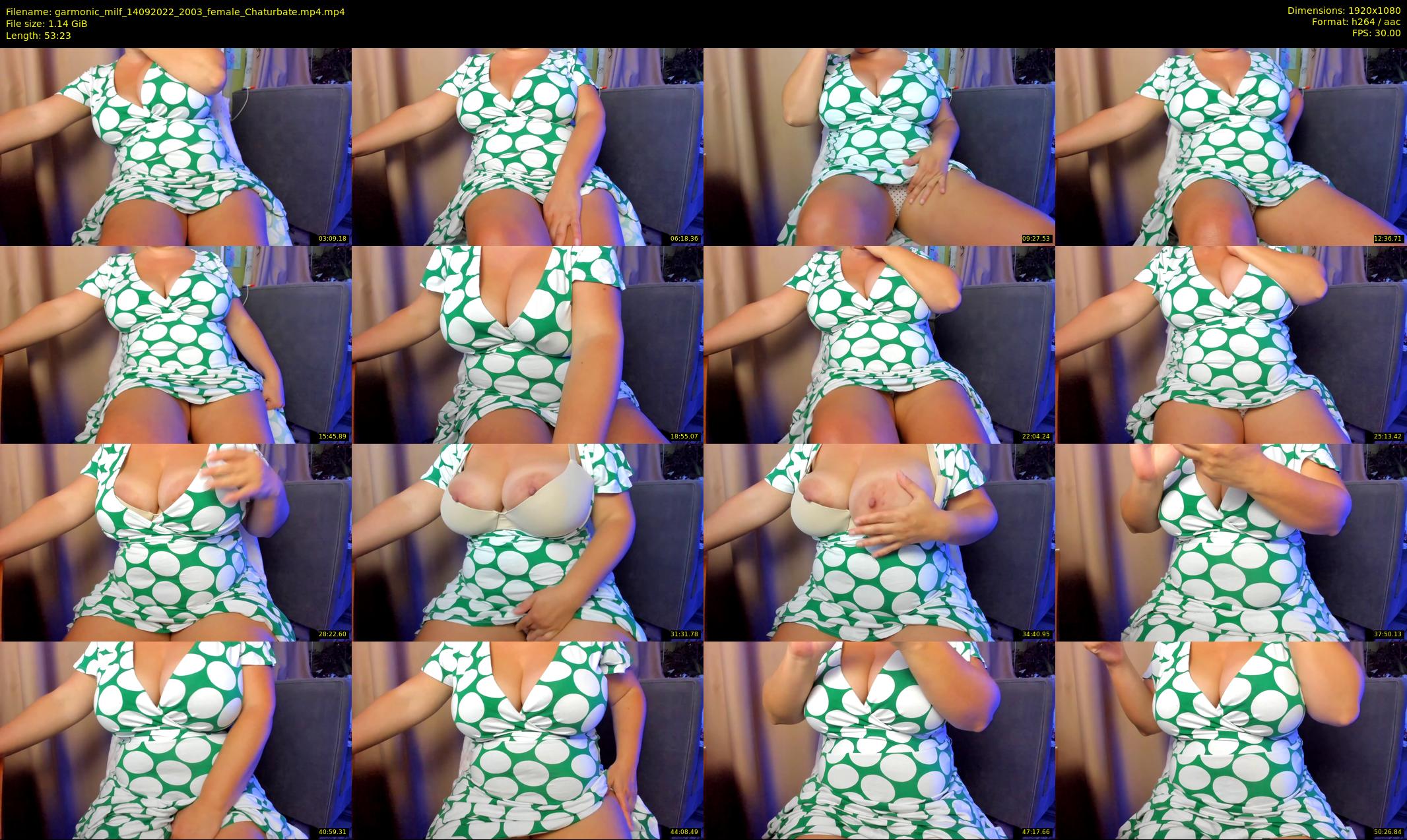garmonic_milf — 54 minute Chaturbate female cam show recording, 1080p, Sep 14, 2022