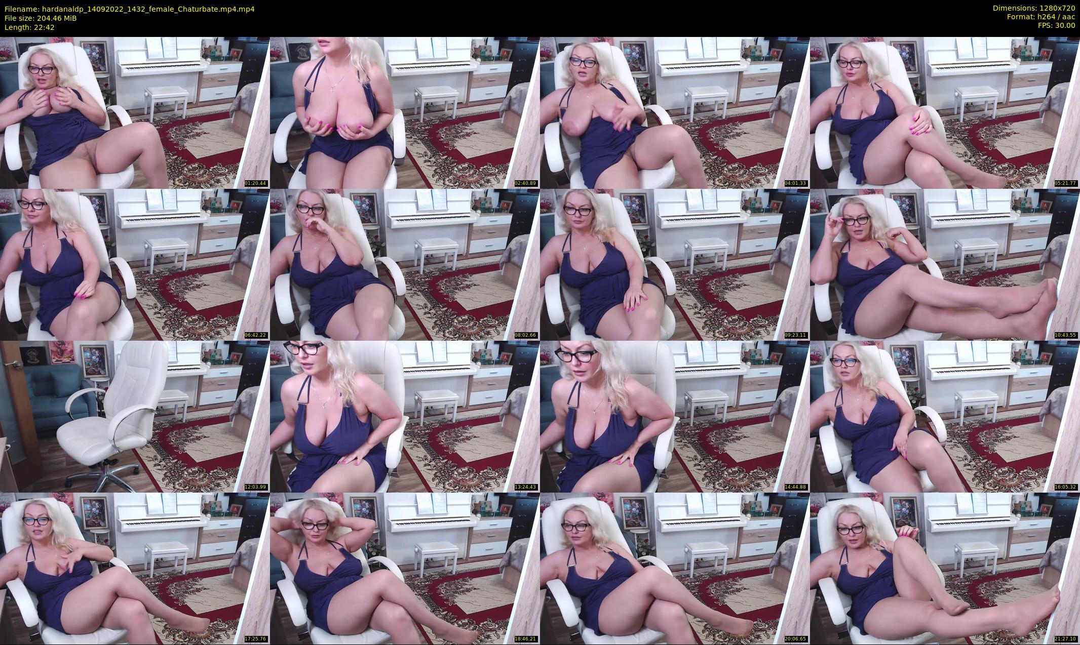 hardanaldp — 23 minute Chaturbate female cam show recording, 720p, Sep 14, 2022