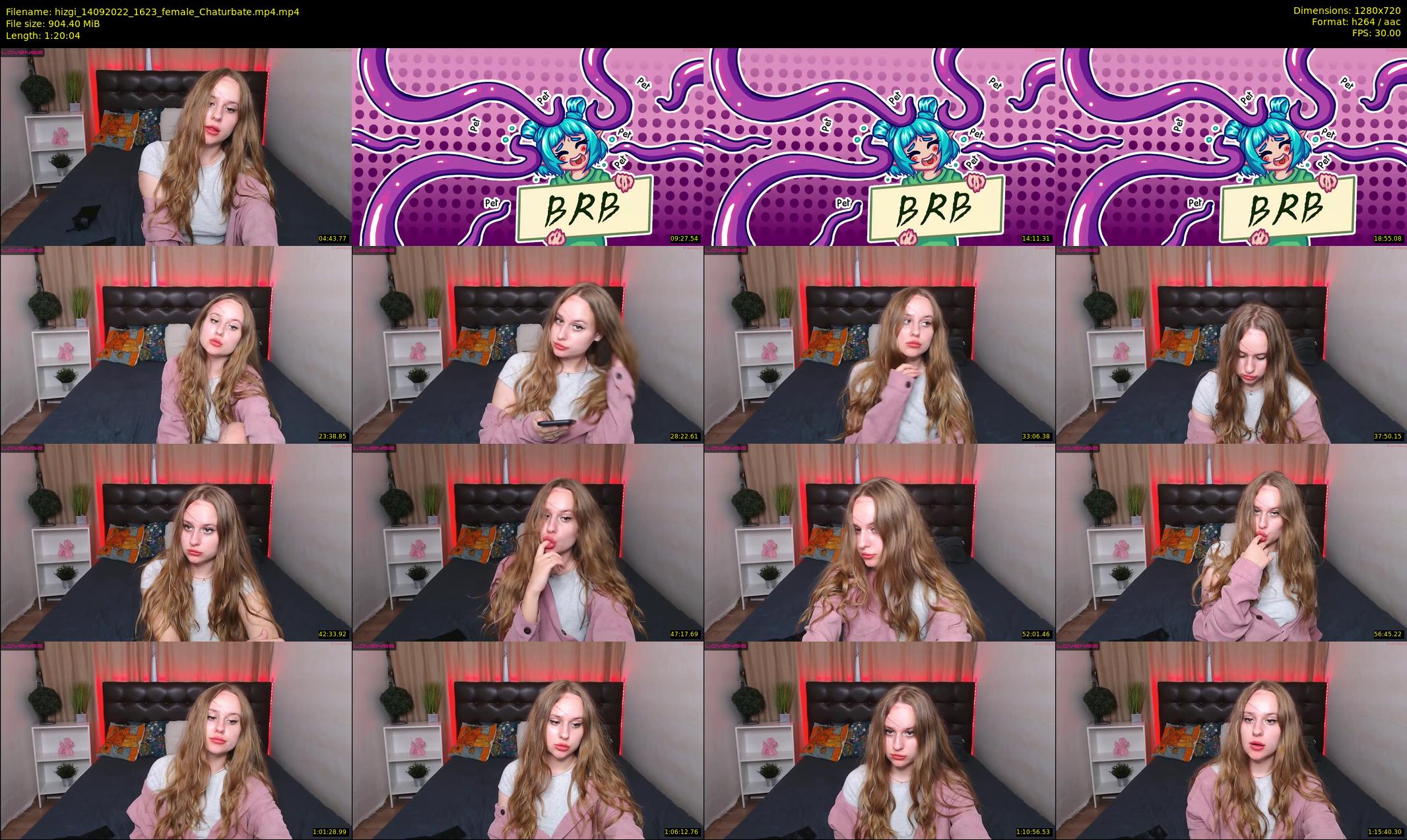 hizgi — 81 minute Chaturbate couple cam show recording, 720p, Sep 14, 2022