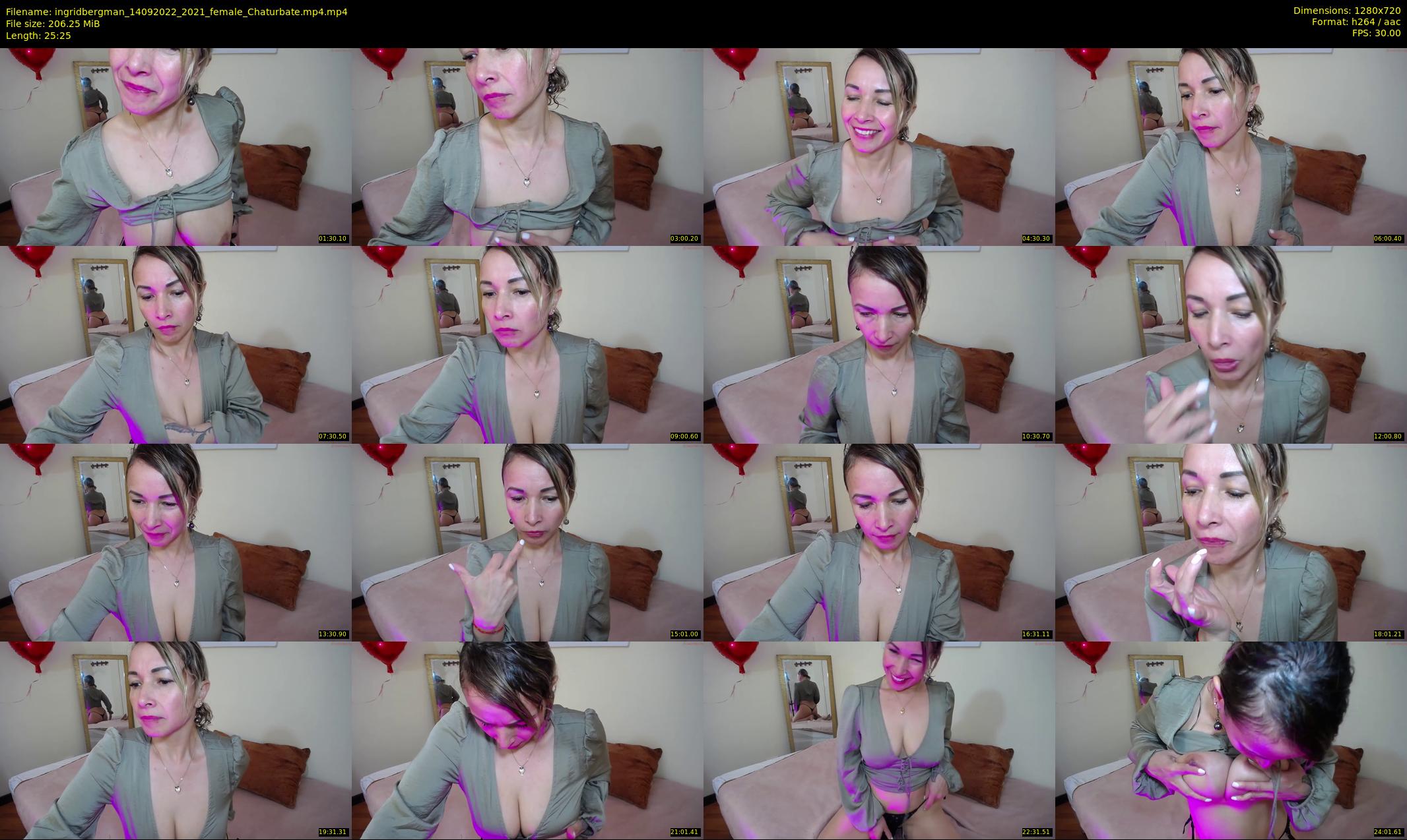 ingridbergman — 26 minute Chaturbate female cam show recording, 720p, Sep 14, 2022