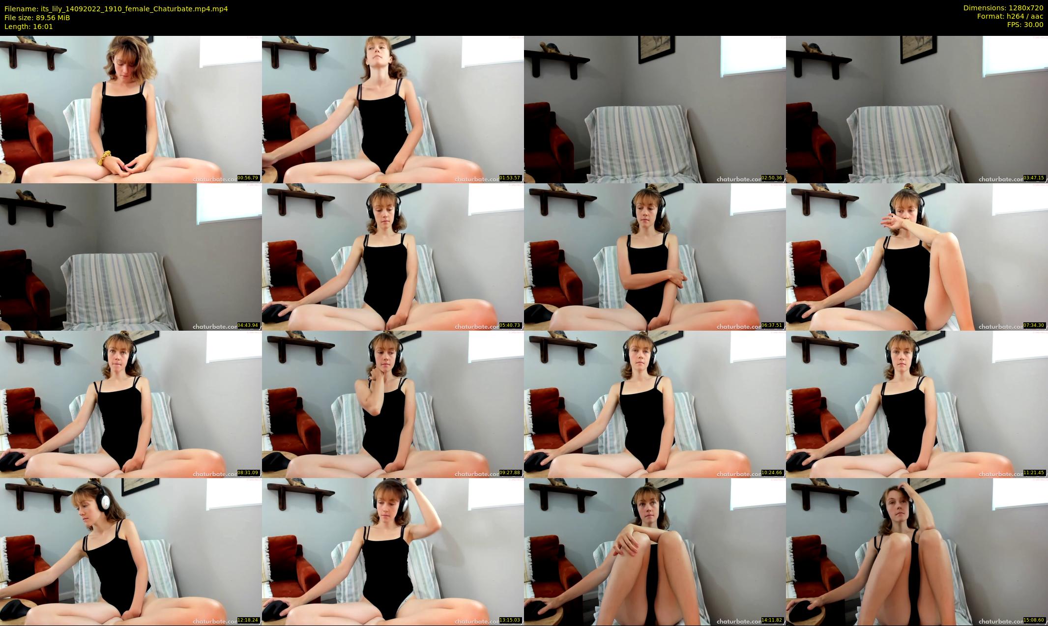its_lily — 17 minute Chaturbate female cam show recording, 720p, Sep 14, 2022