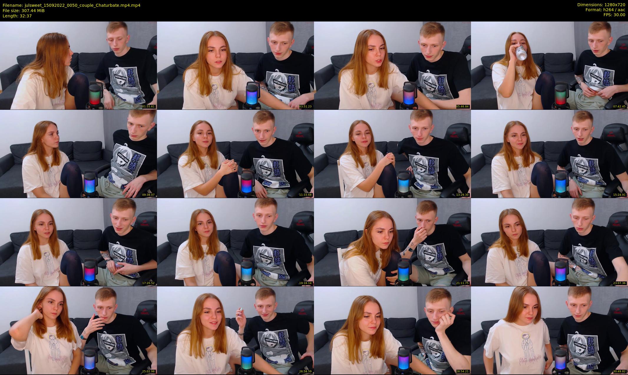 julsweet — 33 minute Chaturbate male cam show recording, 720p, Sep 15, 2022