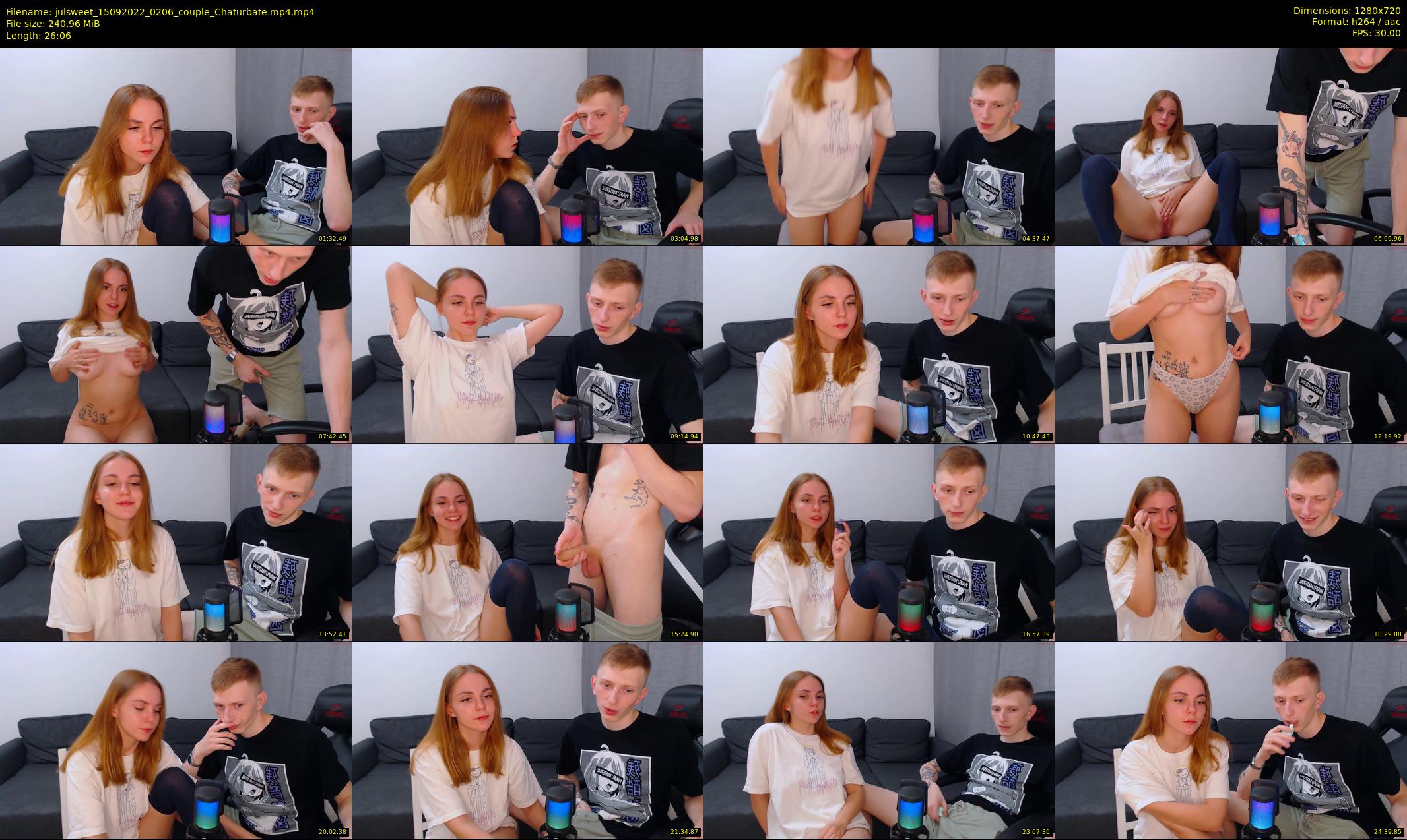 julsweet — 27 minute Chaturbate male cam show recording, 720p, Sep 15, 2022