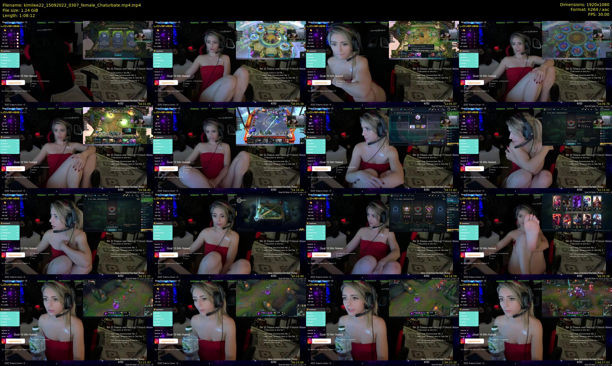 kimilee22 — 69 minute Chaturbate female cam show recording, 1080p, Sep 15, 2022