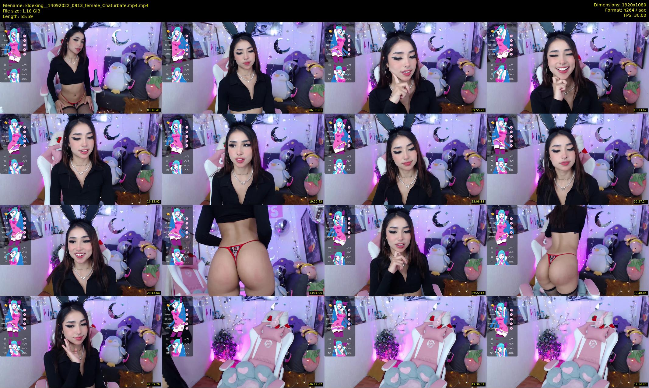 kloeking_ — 56 minute Chaturbate female cam show recording, 1080p, Sep 14, 2022