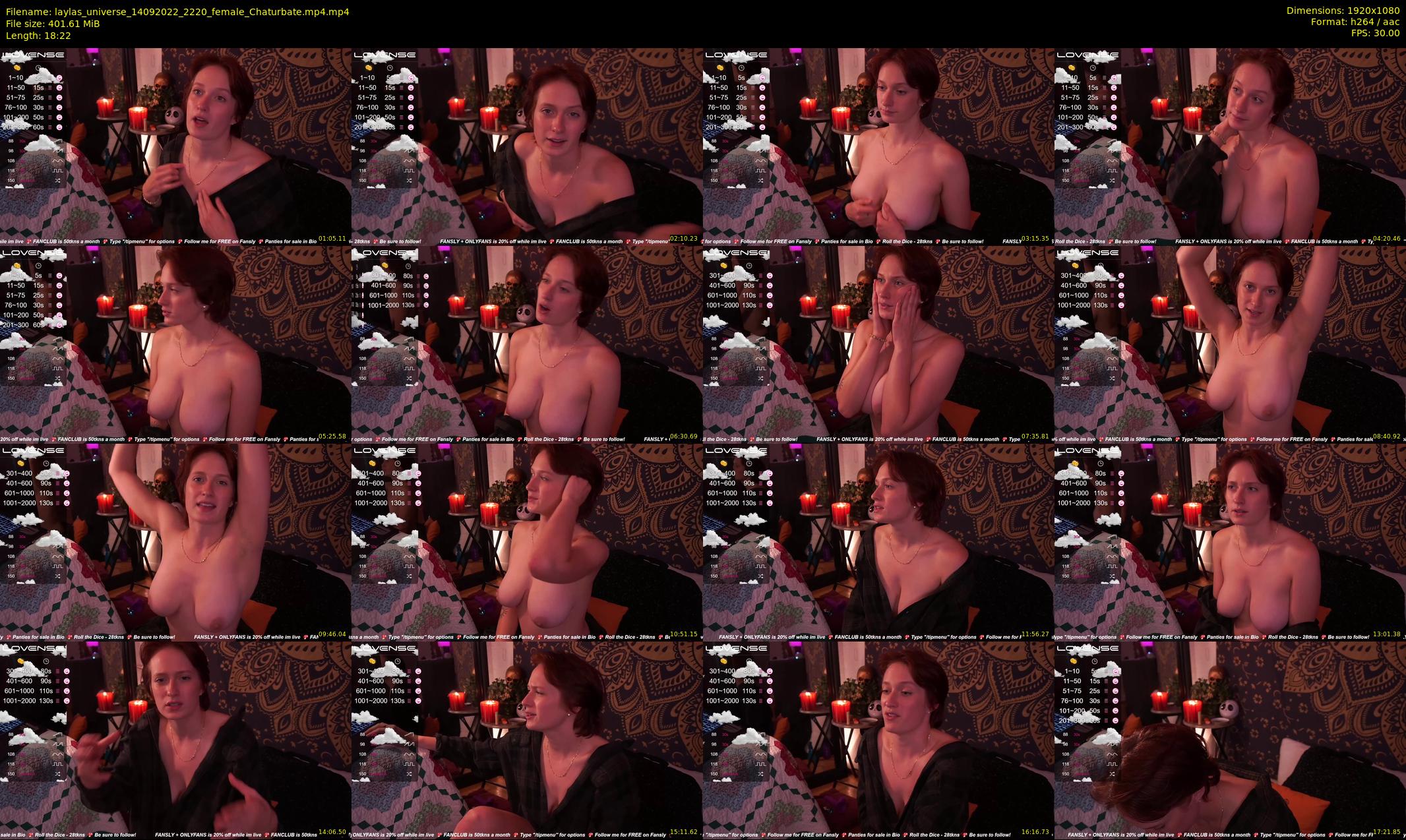 laylas_universe — 19 minute Chaturbate female cam show recording, 1080p, Sep 14, 2022