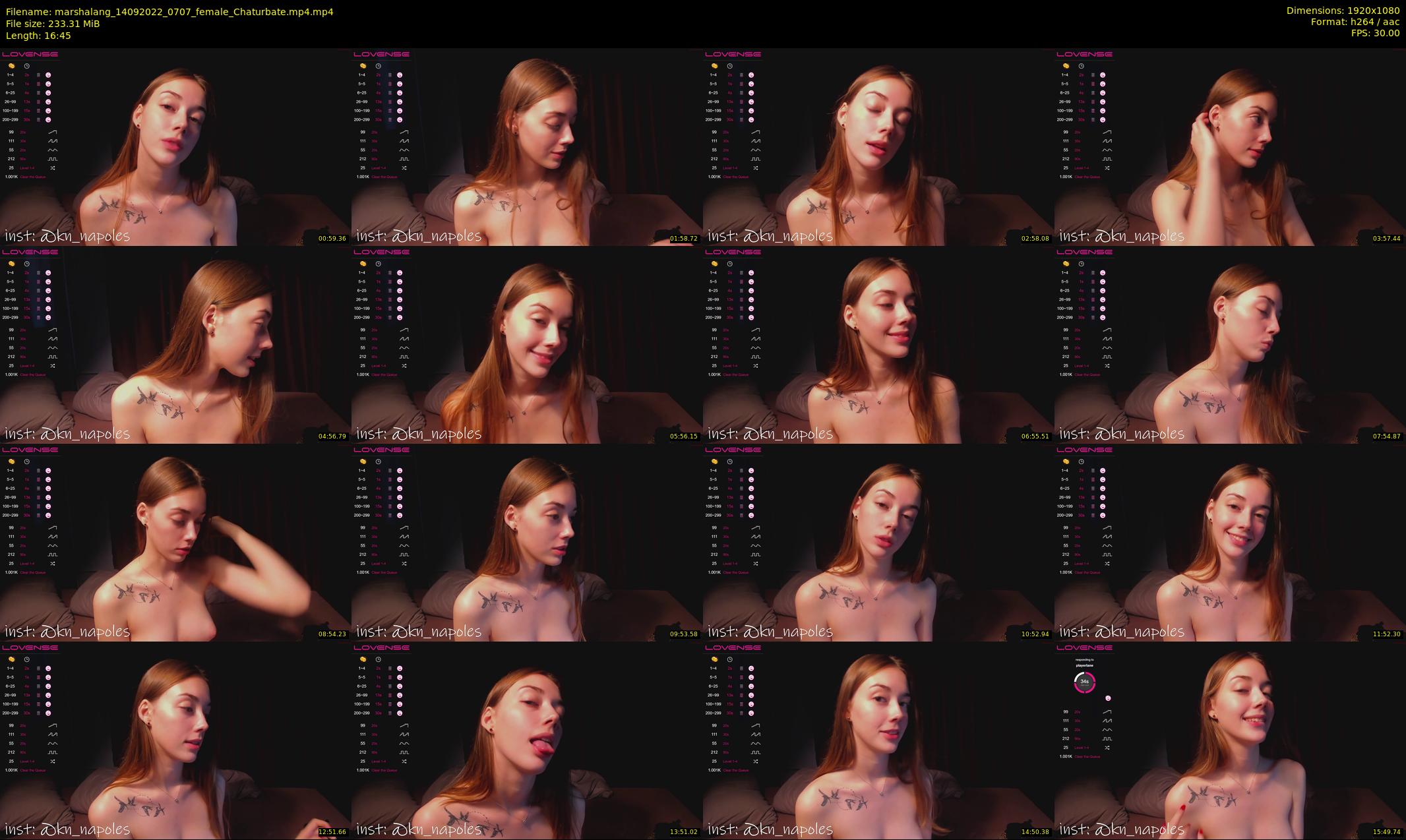 marshalang — 17 minute Chaturbate couple cam show recording, 1080p, Sep 14, 2022