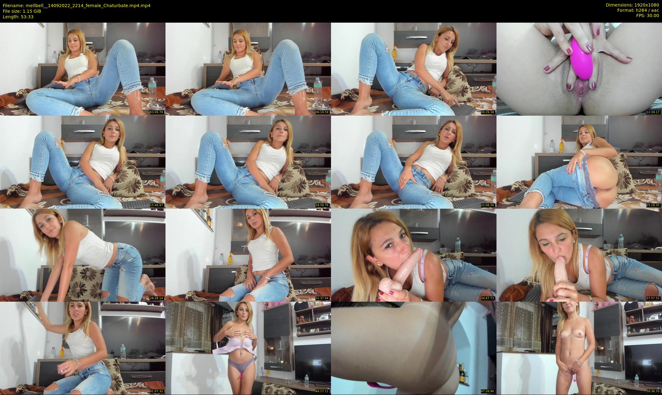 mellbell_ — 54 minute Chaturbate female cam show recording, 1080p, Sep 14, 2022
