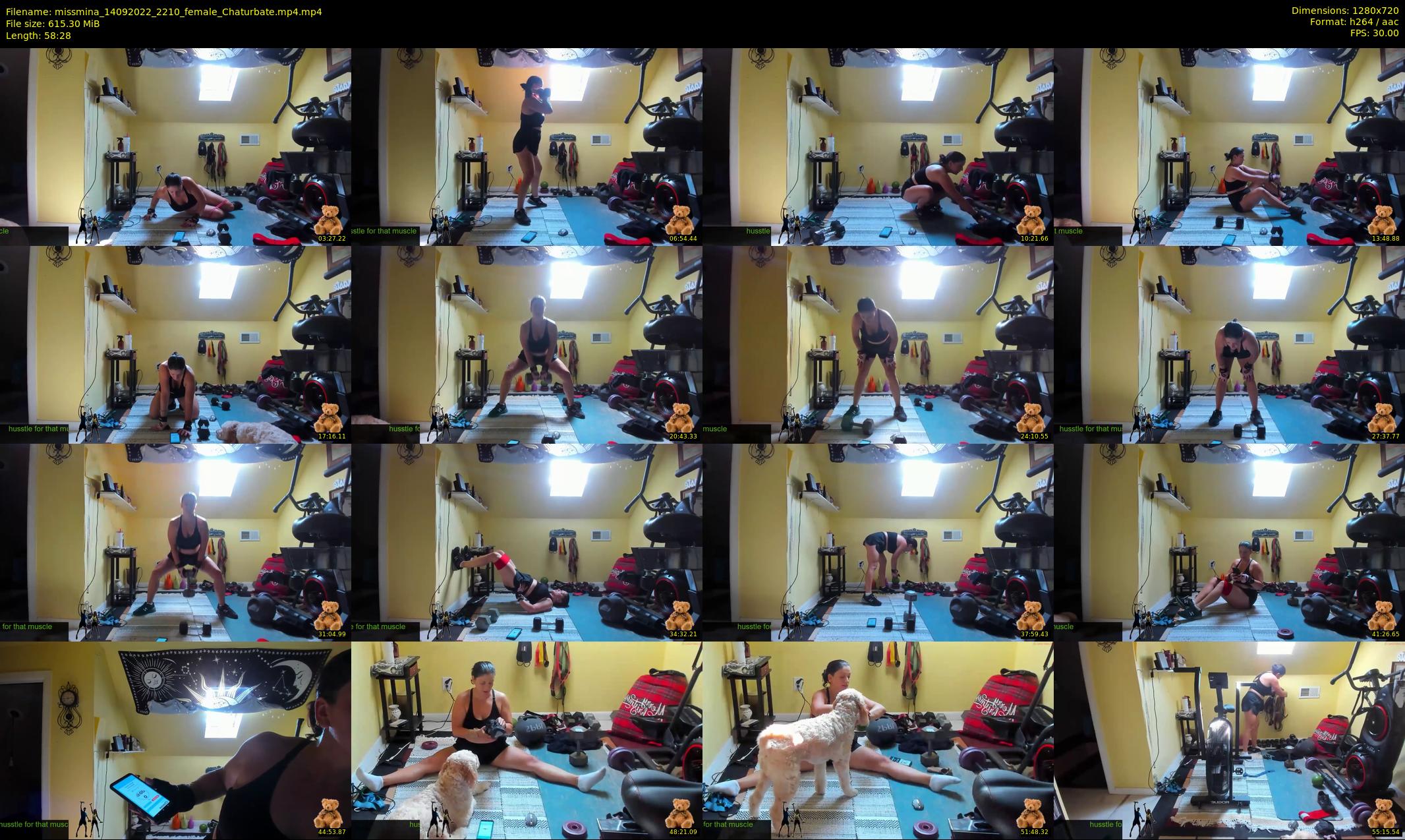 missmina — 59 minute Chaturbate female cam show recording, 720p, Sep 14, 2022
