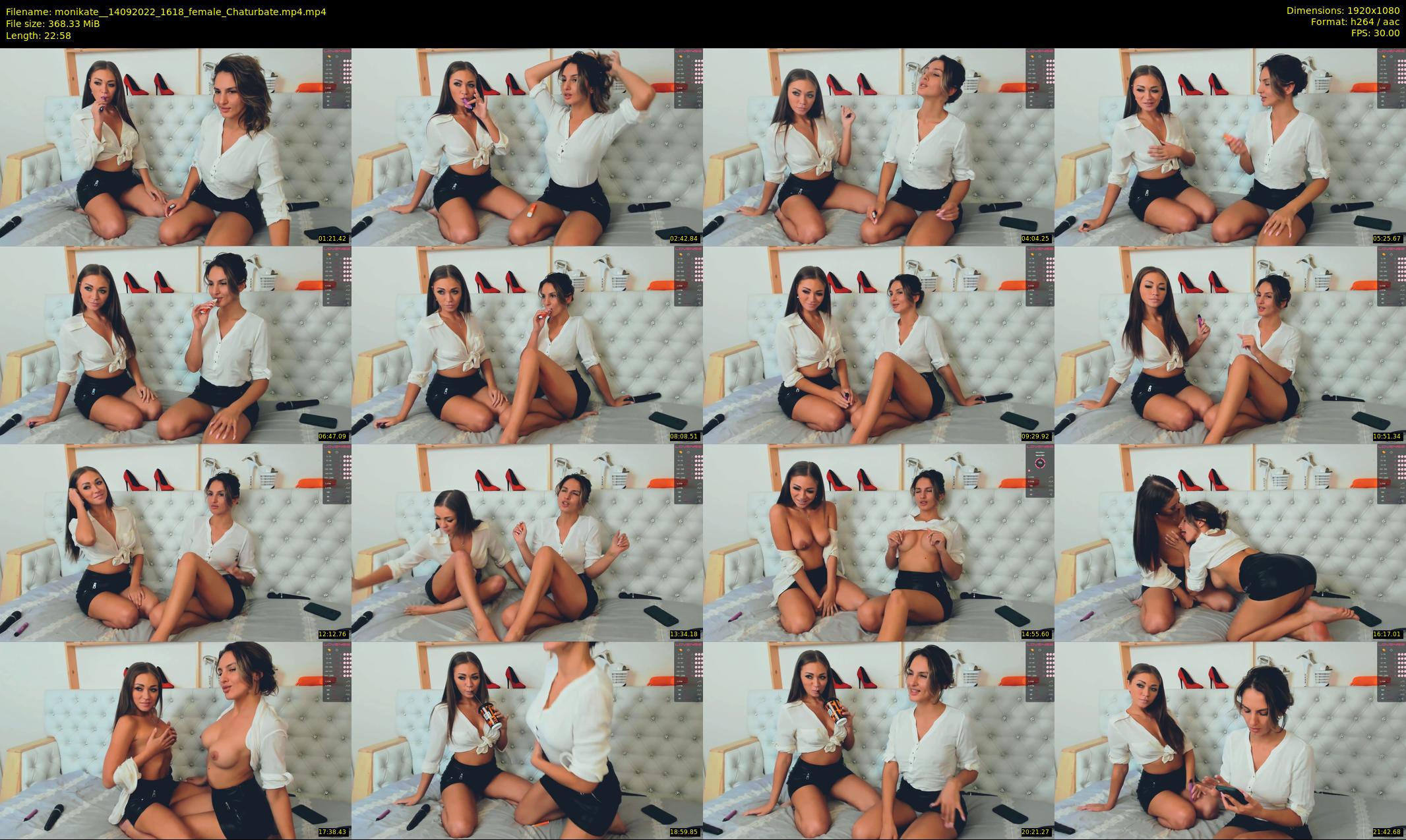 monikate_ — 23 minute Chaturbate couple cam show recording, 1080p, Sep 14, 2022