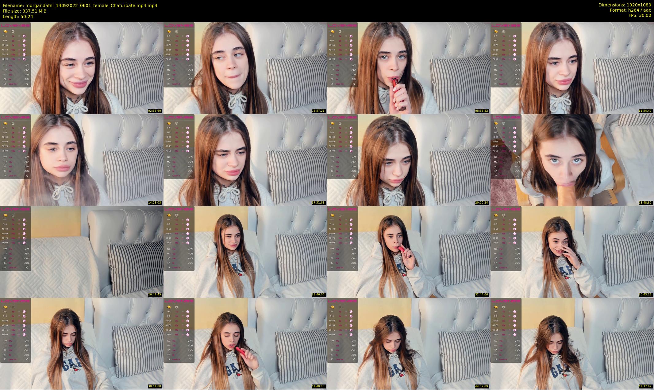 morgandafni — 51 minute Chaturbate couple cam show recording, 1080p, Sep 14, 2022