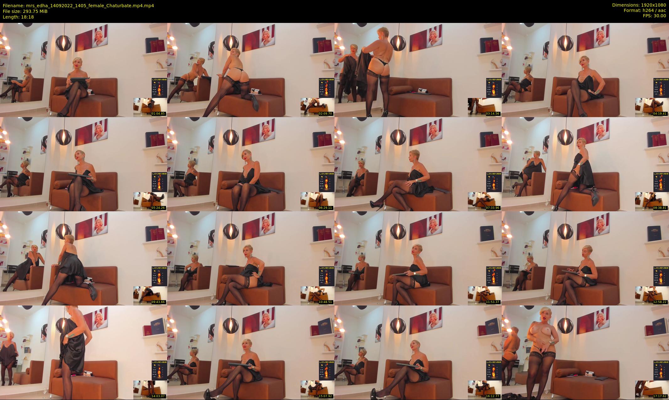 mrs_edha — 19 minute Chaturbate female cam show recording, 1080p, Sep 14, 2022