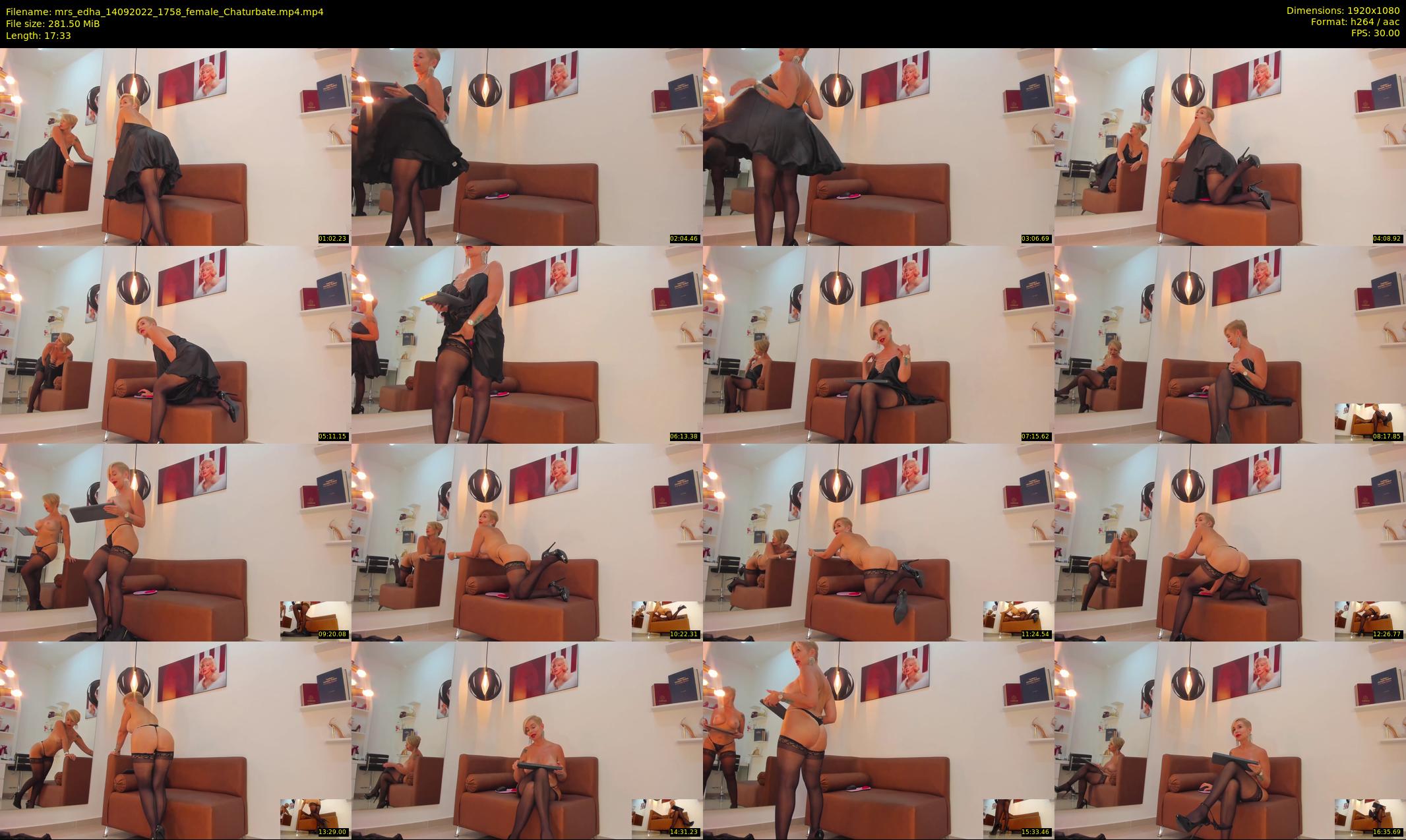 mrs_edha — 18 minute Chaturbate female cam show recording, 1080p, Sep 14, 2022