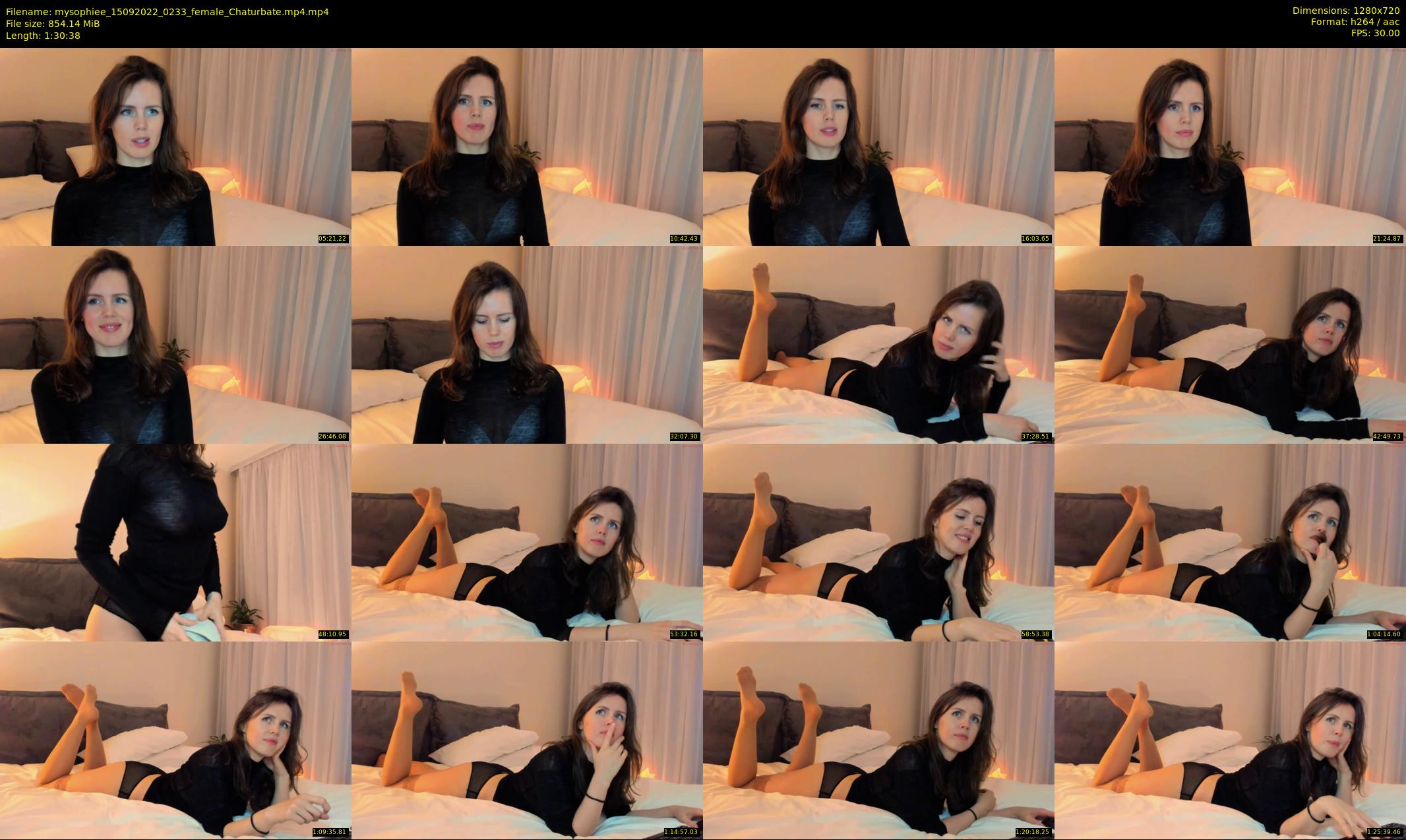 mysophiee — 91 minute Chaturbate female cam show recording, 720p, Sep 15, 2022