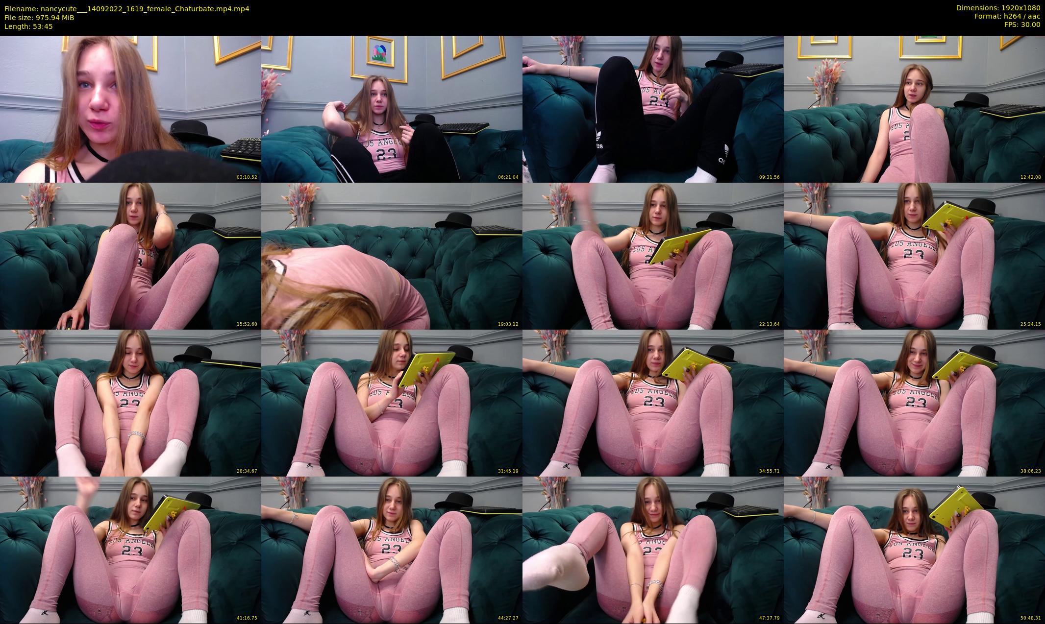 nancycute__ — 54 minute Chaturbate female cam show recording, 1080p, Sep 14, 2022