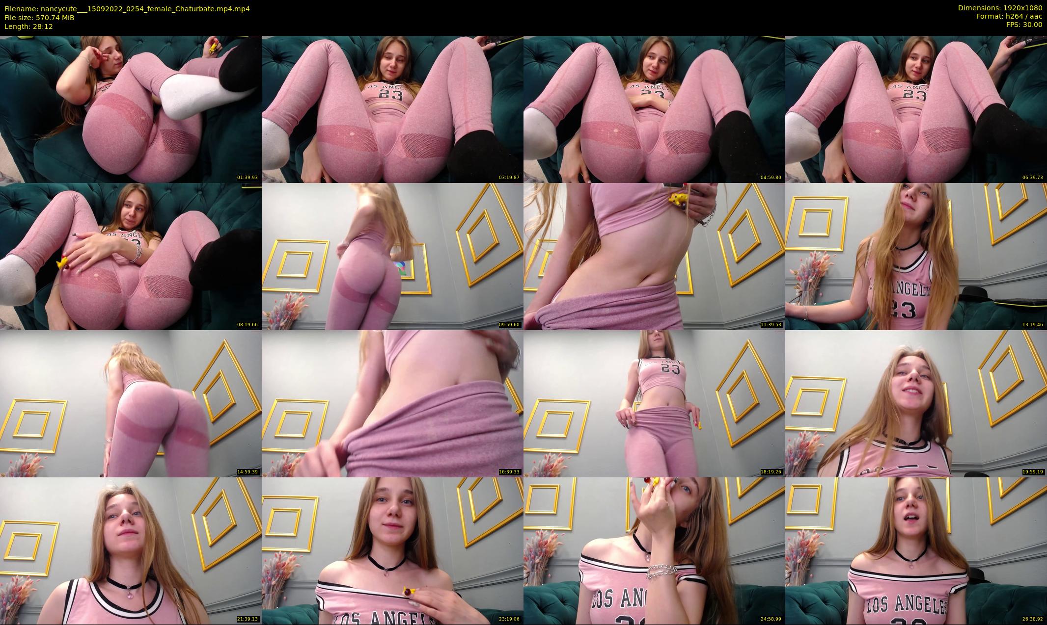 nancycute__ — 29 minute Chaturbate female cam show recording, 1080p, Sep 15, 2022
