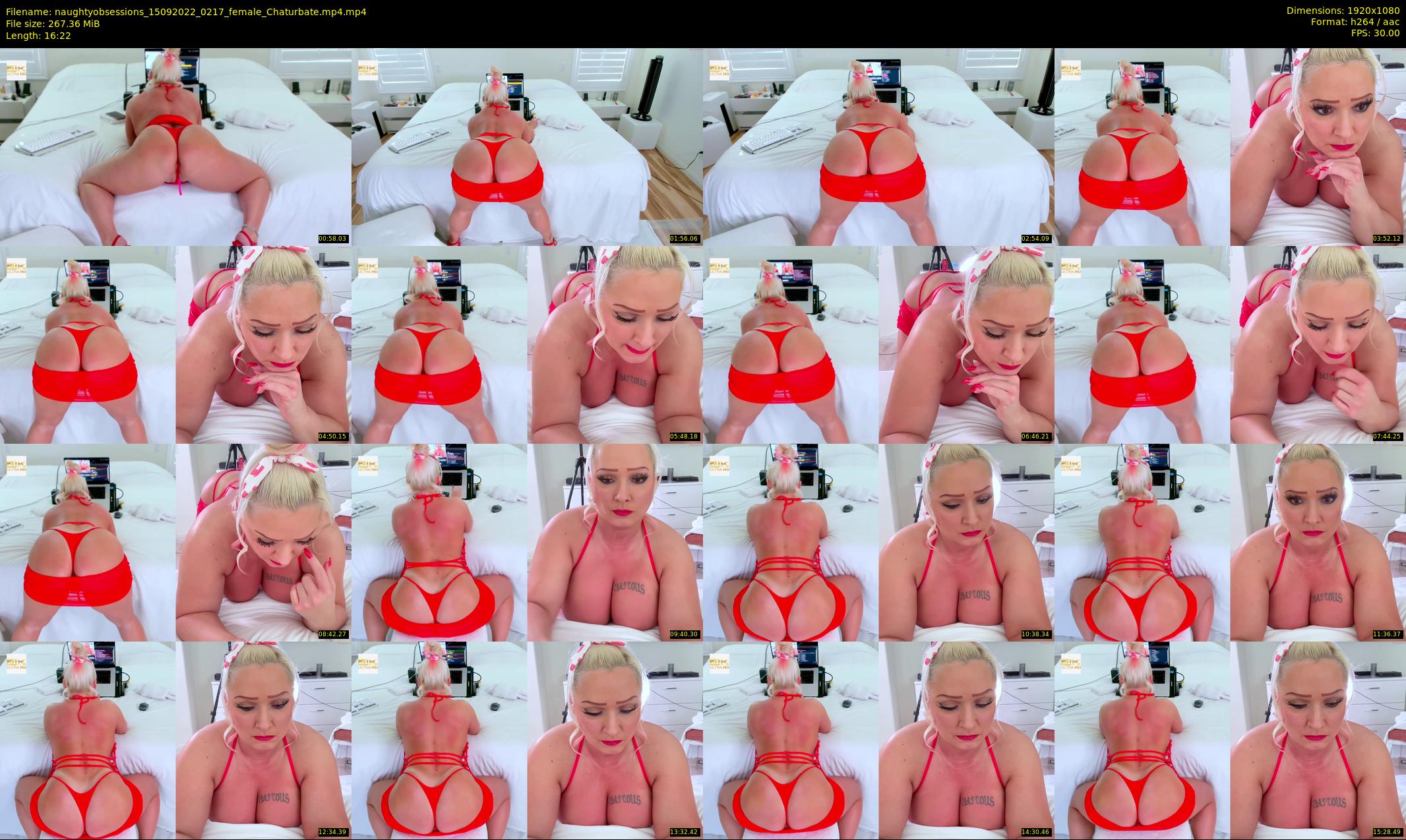 naughtyobsessions — 17 minute Chaturbate female cam show recording, 1080p, Sep 15, 2022