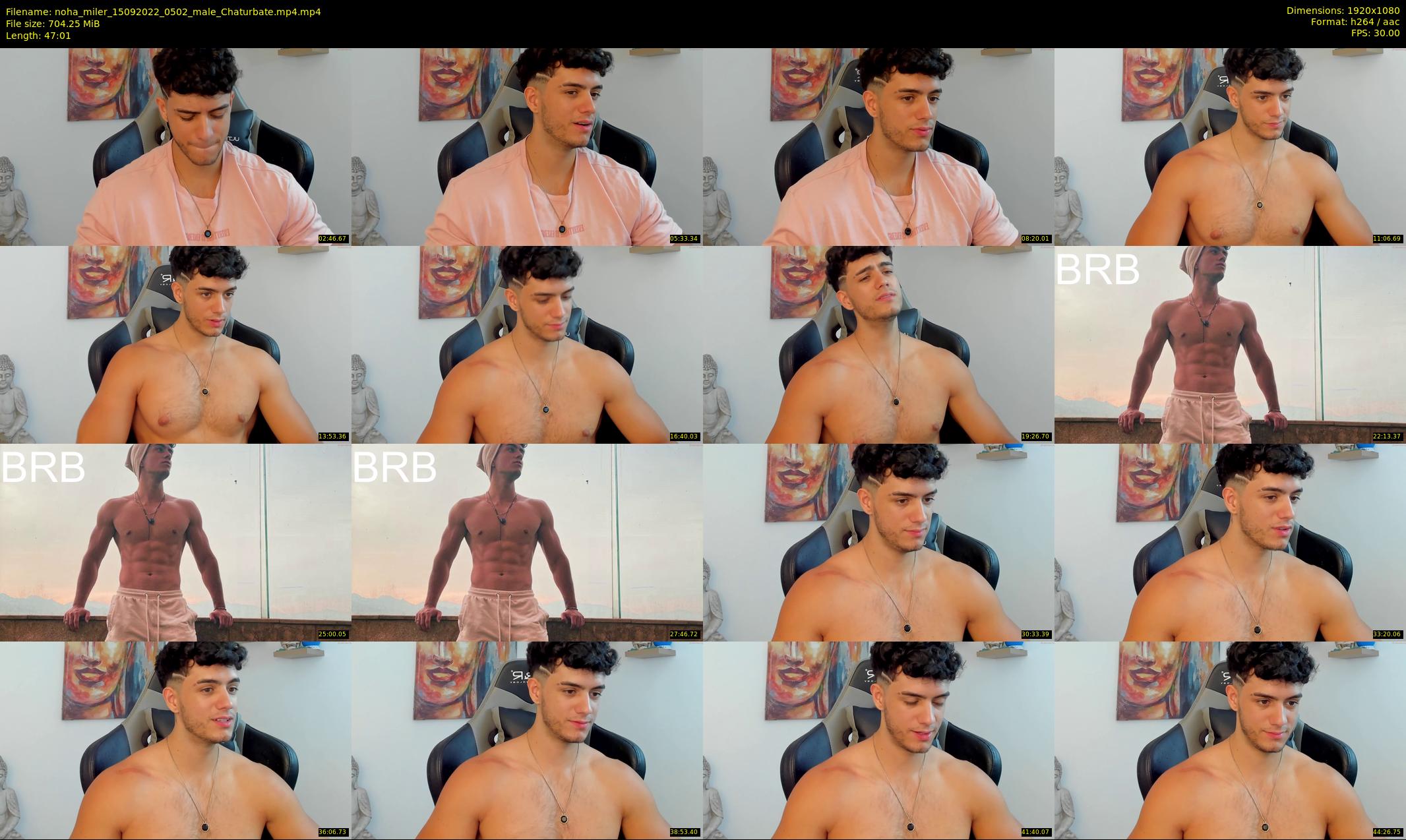 noha_miler — 48 minute Chaturbate male cam show recording, 1080p, Sep 15, 2022