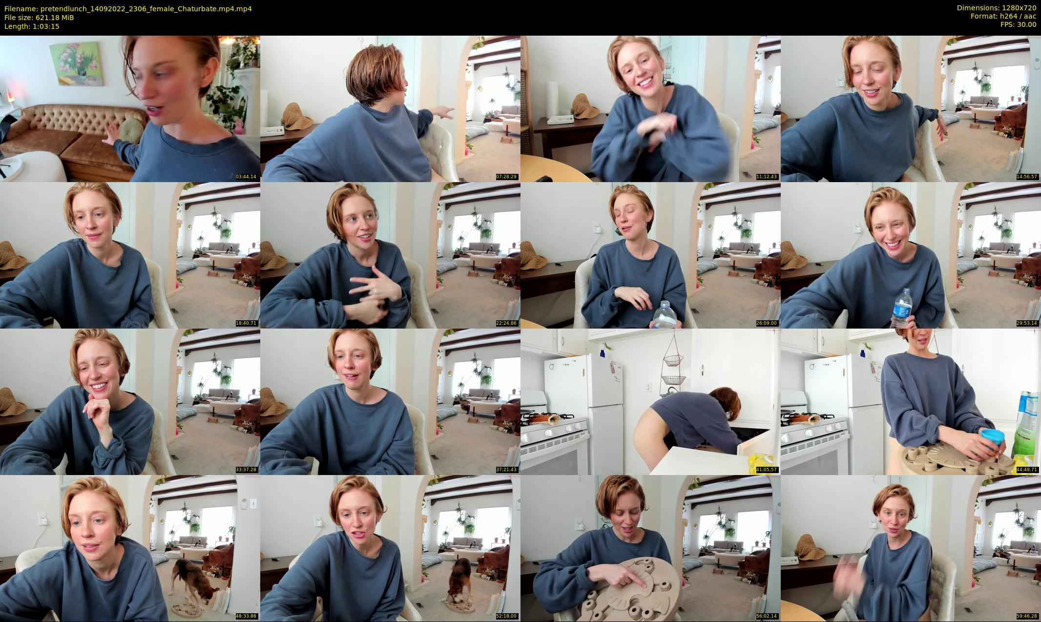 pretendlunch — 64 minute Chaturbate couple cam show recording, 720p, Sep 14, 2022
