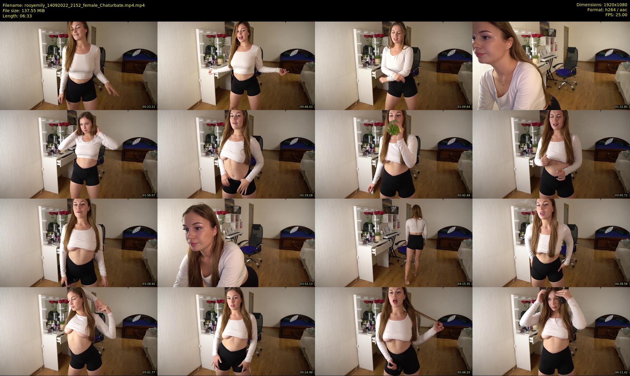 rosyemily — 7 minute Chaturbate female cam show recording, 1080p, Sep 14, 2022