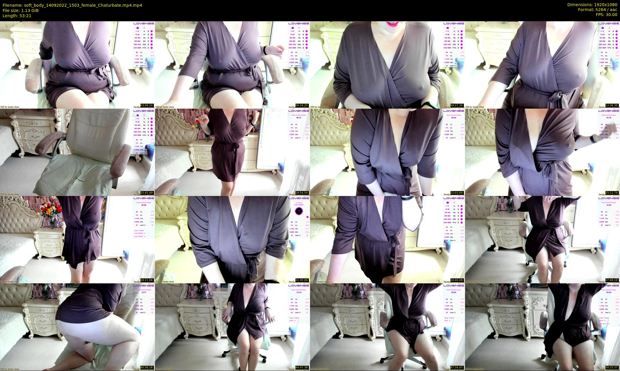 soft_body — 54 minute Chaturbate female cam show recording, 1080p, Sep 14, 2022