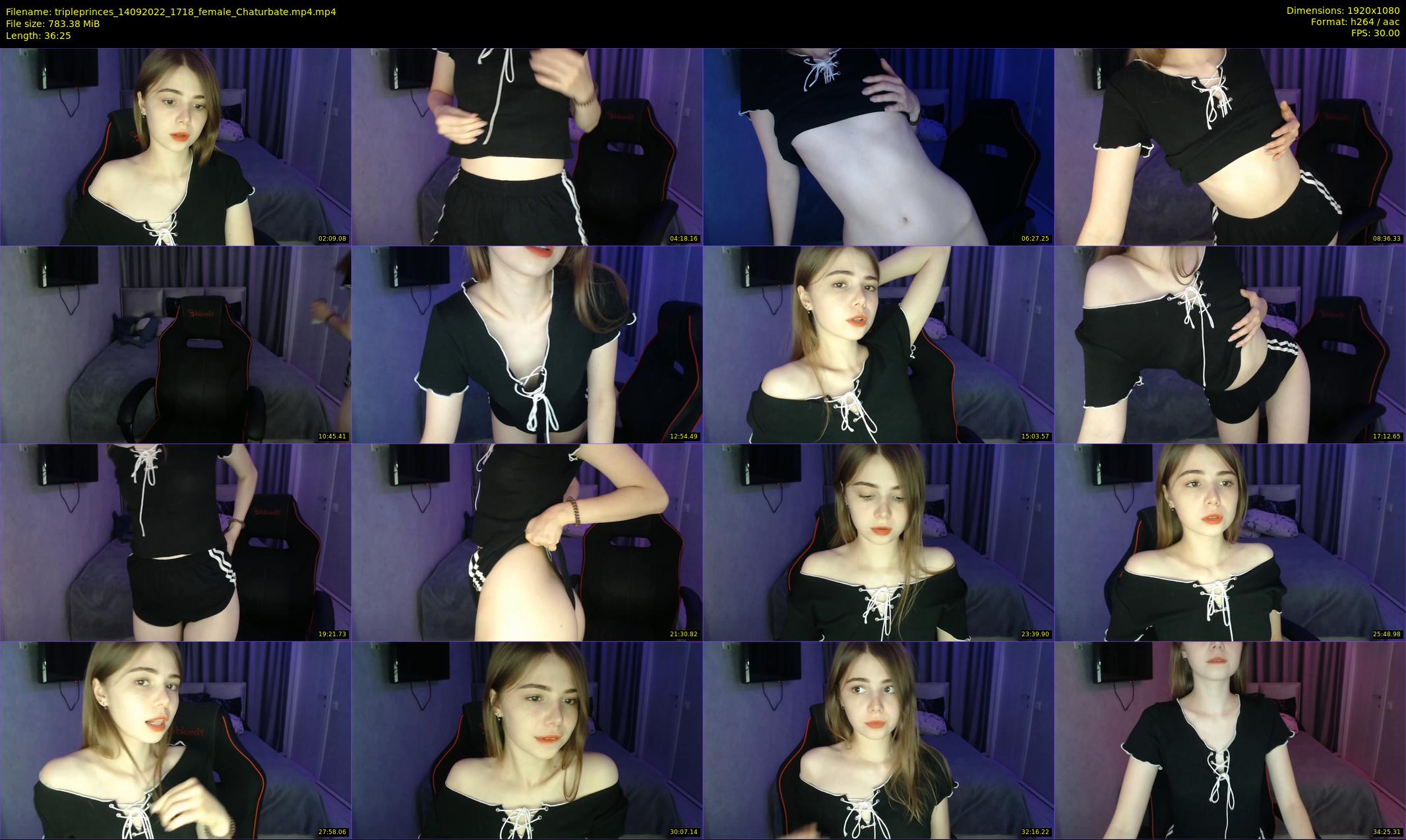 tripleprinces — 37 minute Chaturbate female cam show recording, 1080p, Sep 14, 2022