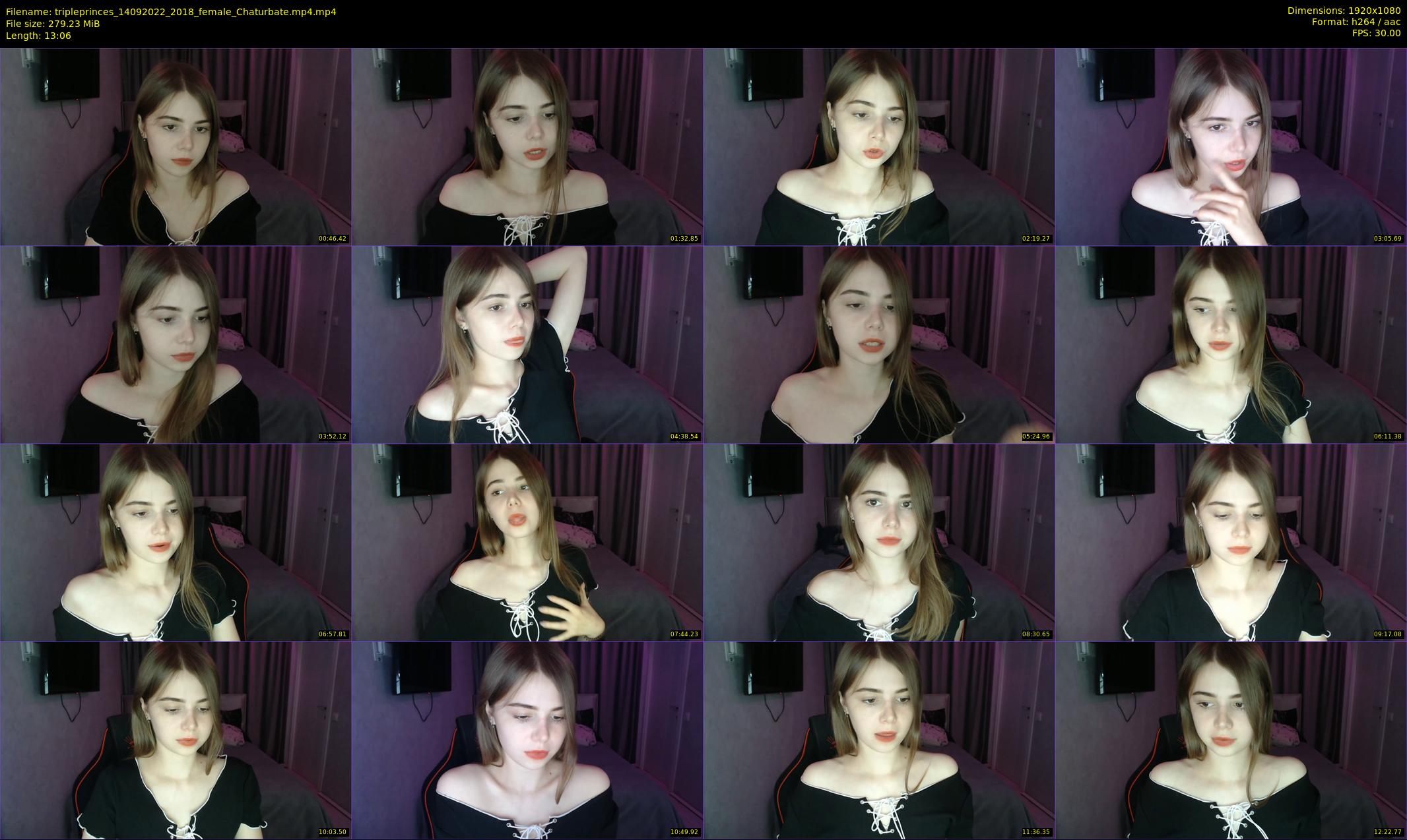 tripleprinces — 14 minute Chaturbate female cam show recording, 1080p, Sep 14, 2022