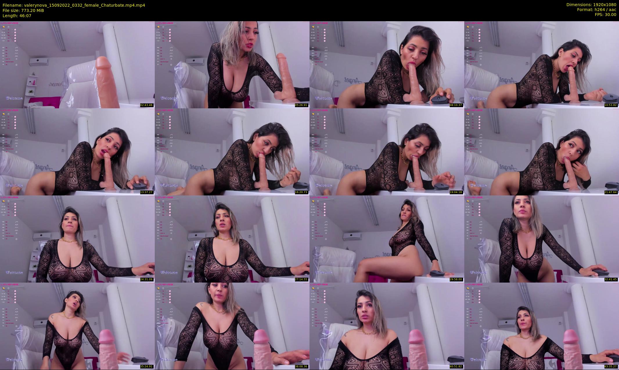 valerynova — 47 minute Chaturbate female cam show recording, 1080p, Sep 15, 2022
