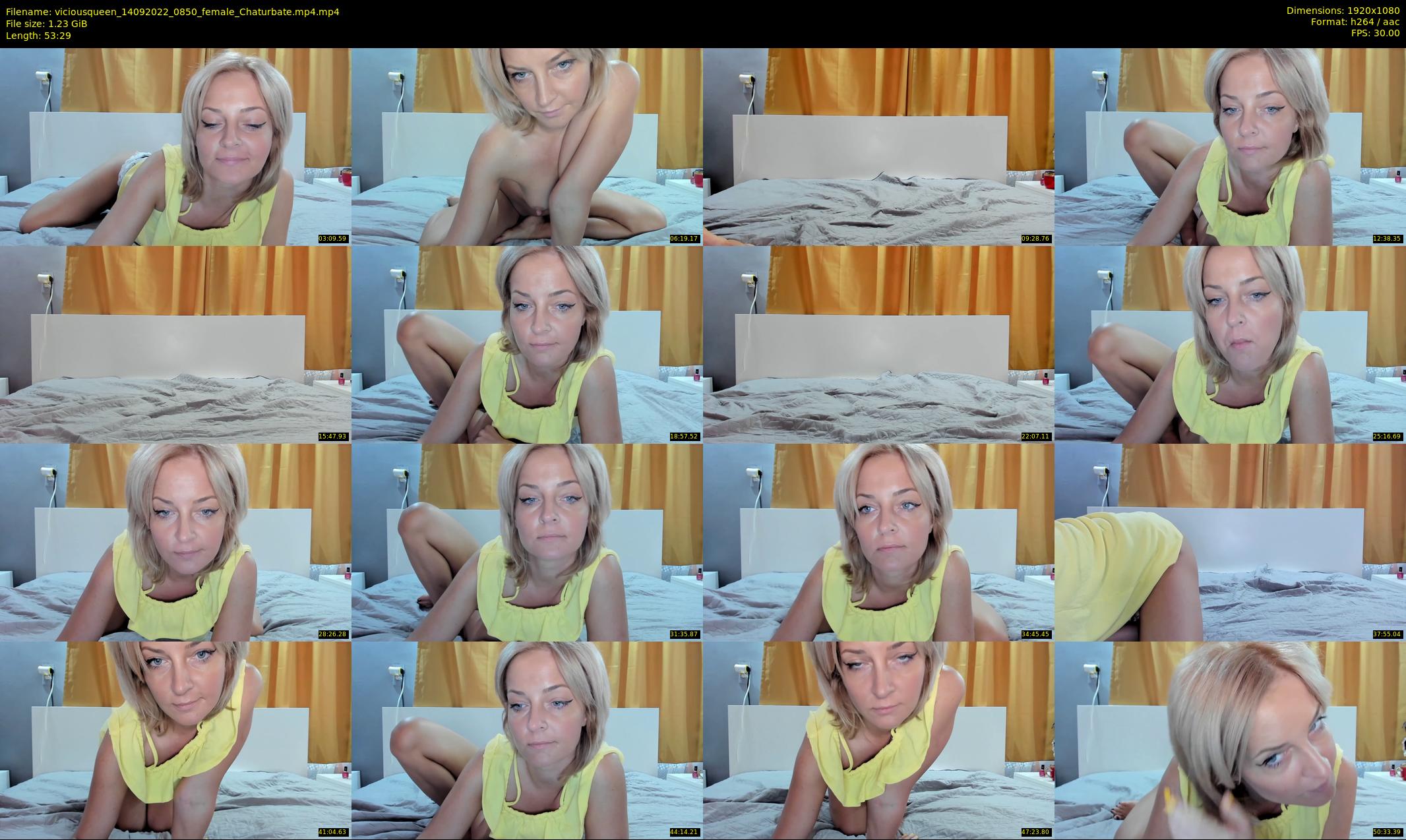 viciousqueen — 54 minute Chaturbate female cam show recording, 1080p, Sep 14, 2022