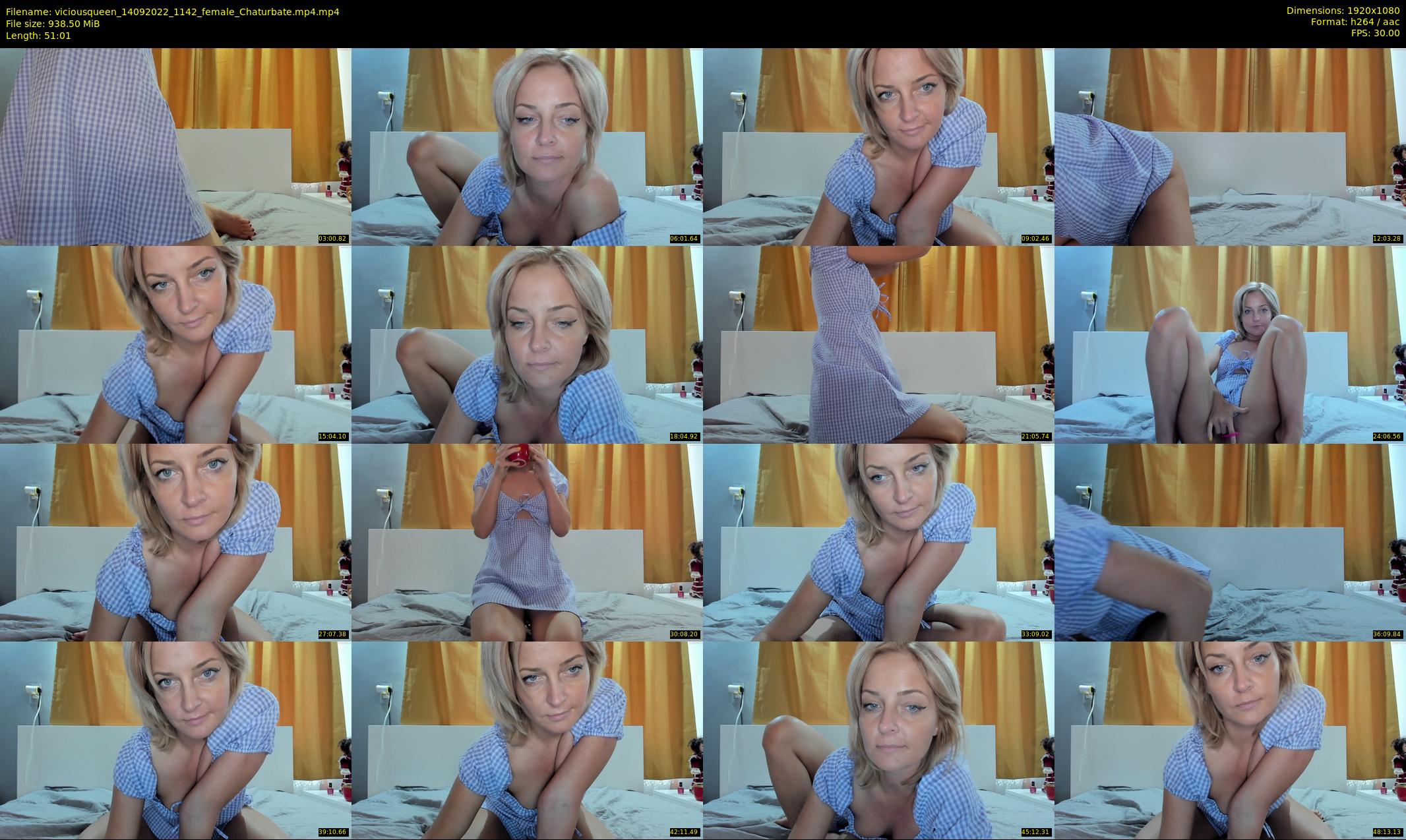 viciousqueen — 52 minute Chaturbate female cam show recording, 1080p, Sep 14, 2022