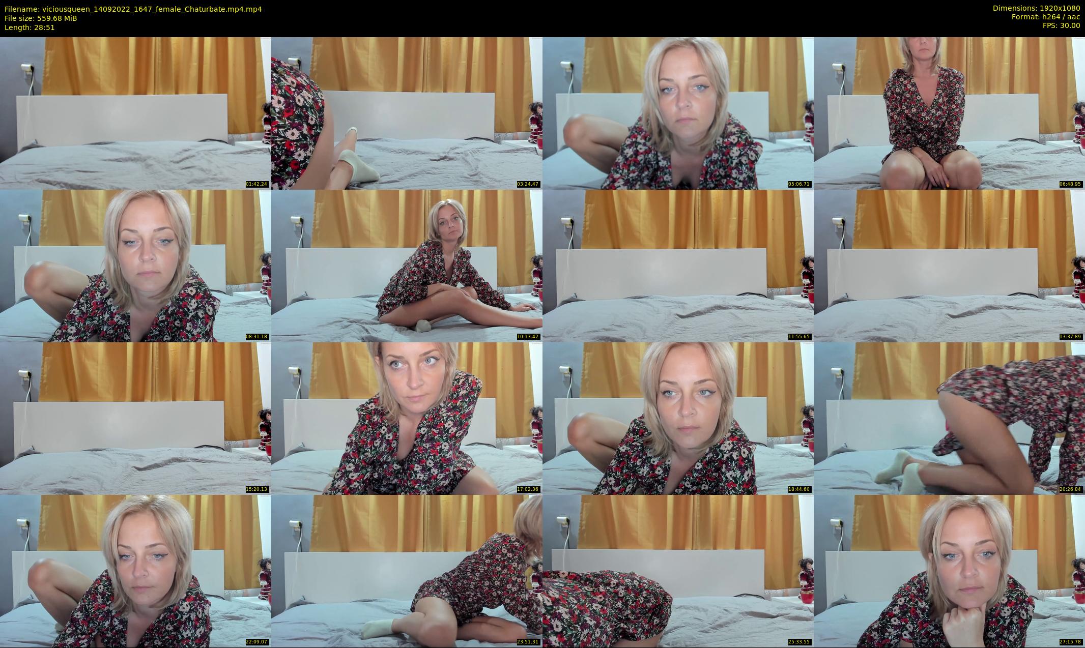 viciousqueen — 29 minute Chaturbate female cam show recording, 1080p, Sep 14, 2022