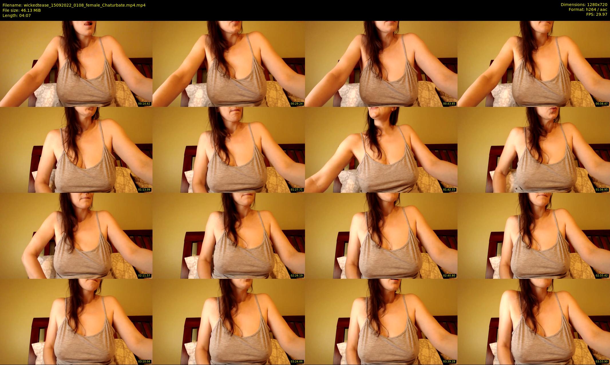 wickedtease — 5 minute Chaturbate female cam show recording, 720p, Sep 15, 2022