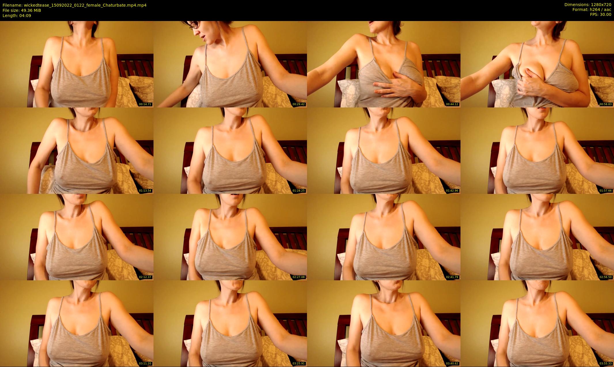 wickedtease — 5 minute Chaturbate female cam show recording, 720p, Sep 15, 2022