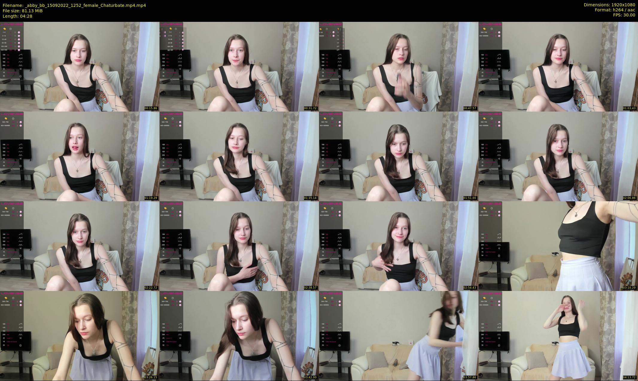 _abby_bb — 5 minute Chaturbate female cam show recording, 1080p, Sep 15, 2022