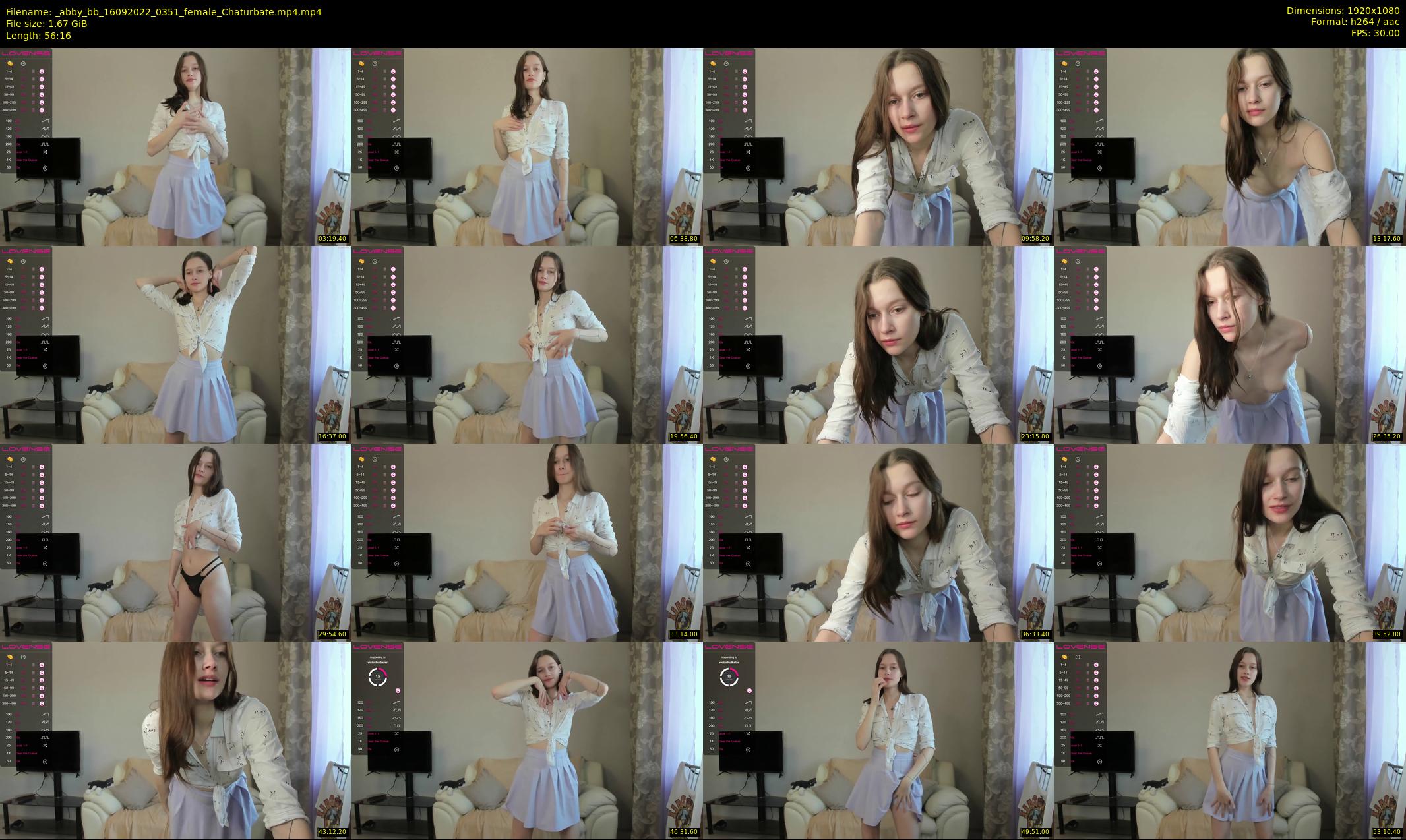 _abby_bb — 57 minute Chaturbate female cam show recording, 1080p, Sep 16, 2022