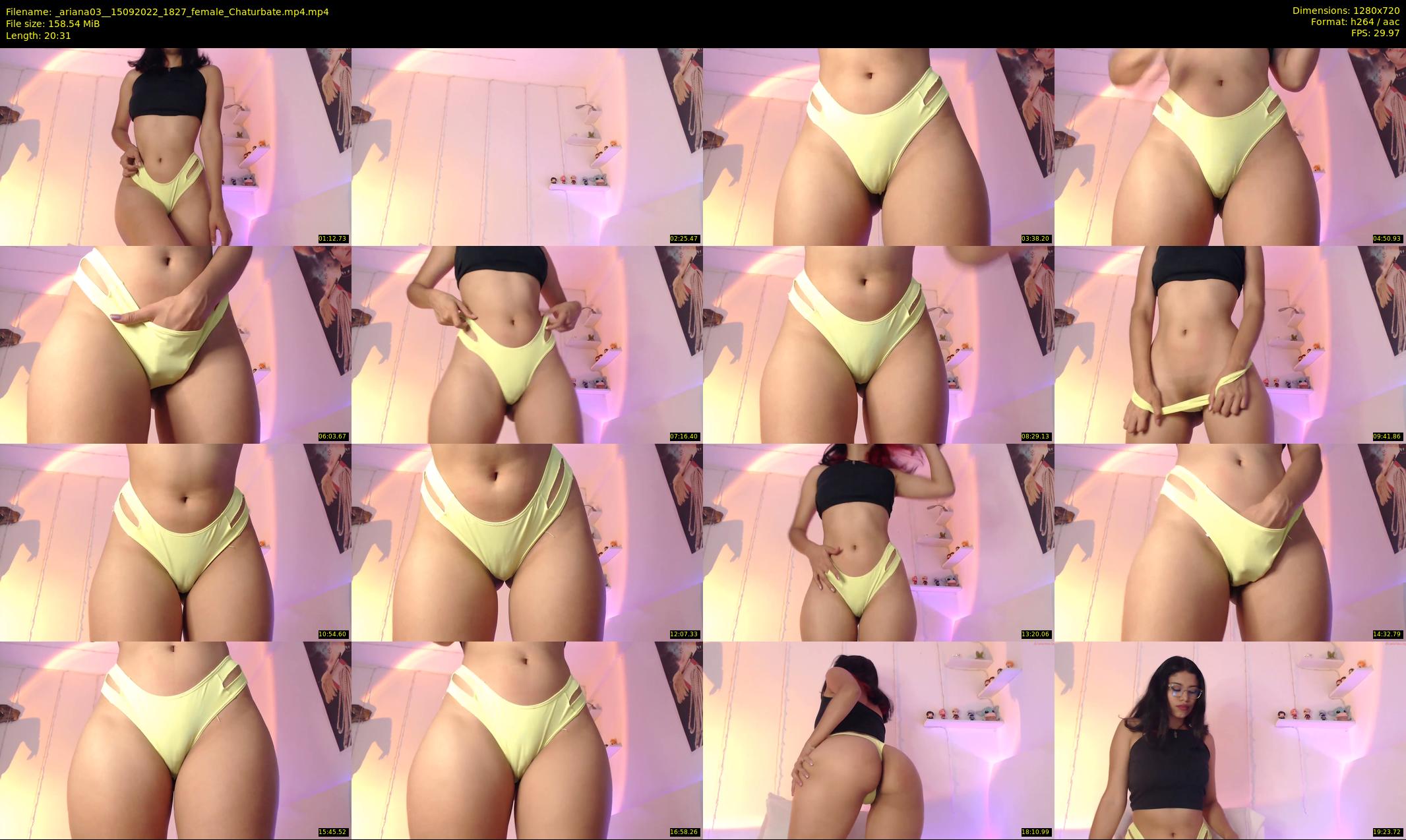 _ariana03_ — 21 minute Chaturbate female cam show recording, 720p, Sep 15, 2022