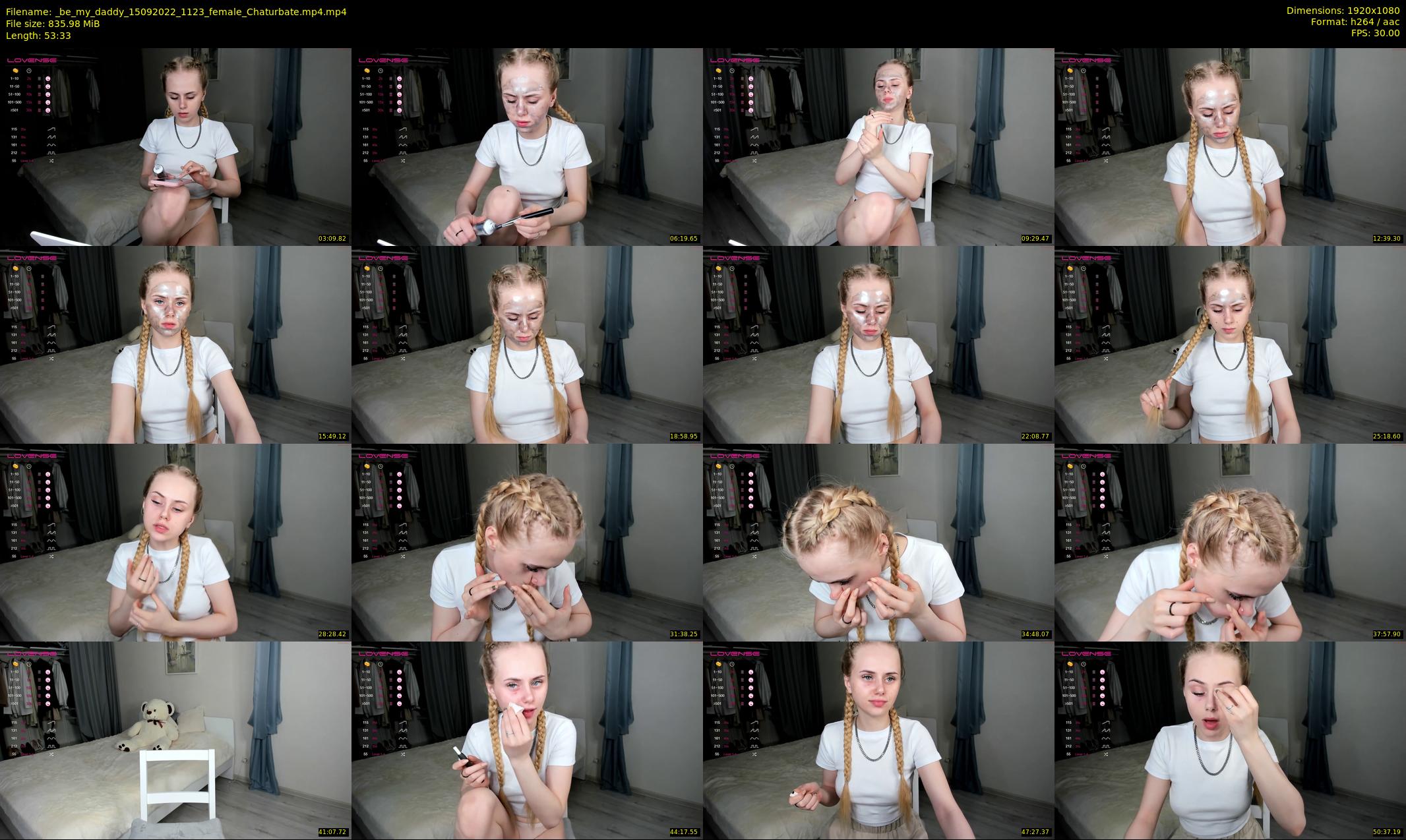 _be_my_daddy — 54 minute Chaturbate female cam show recording, 1080p, Sep 15, 2022