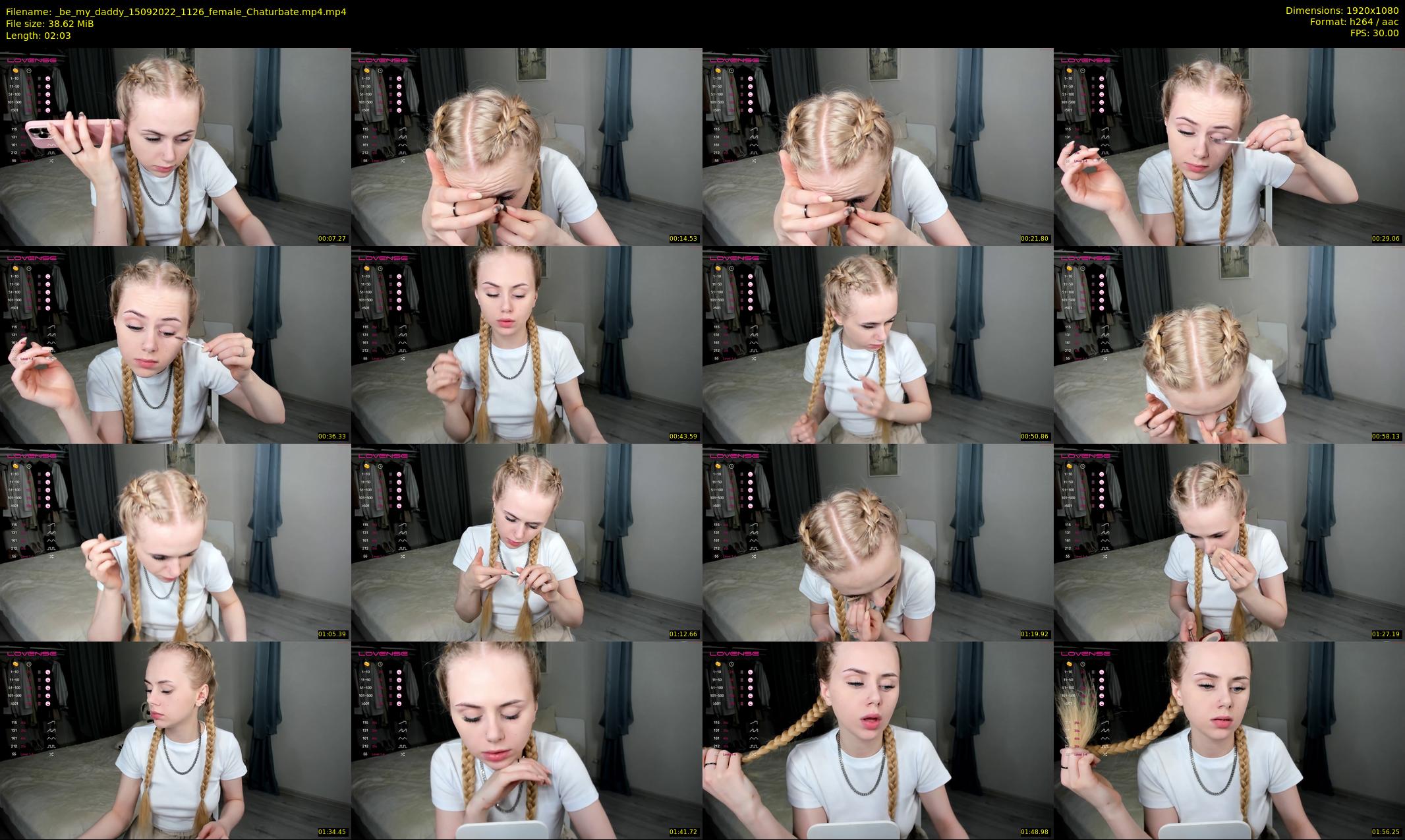 _be_my_daddy — 3 minute Chaturbate female cam show recording, 1080p, Sep 15, 2022