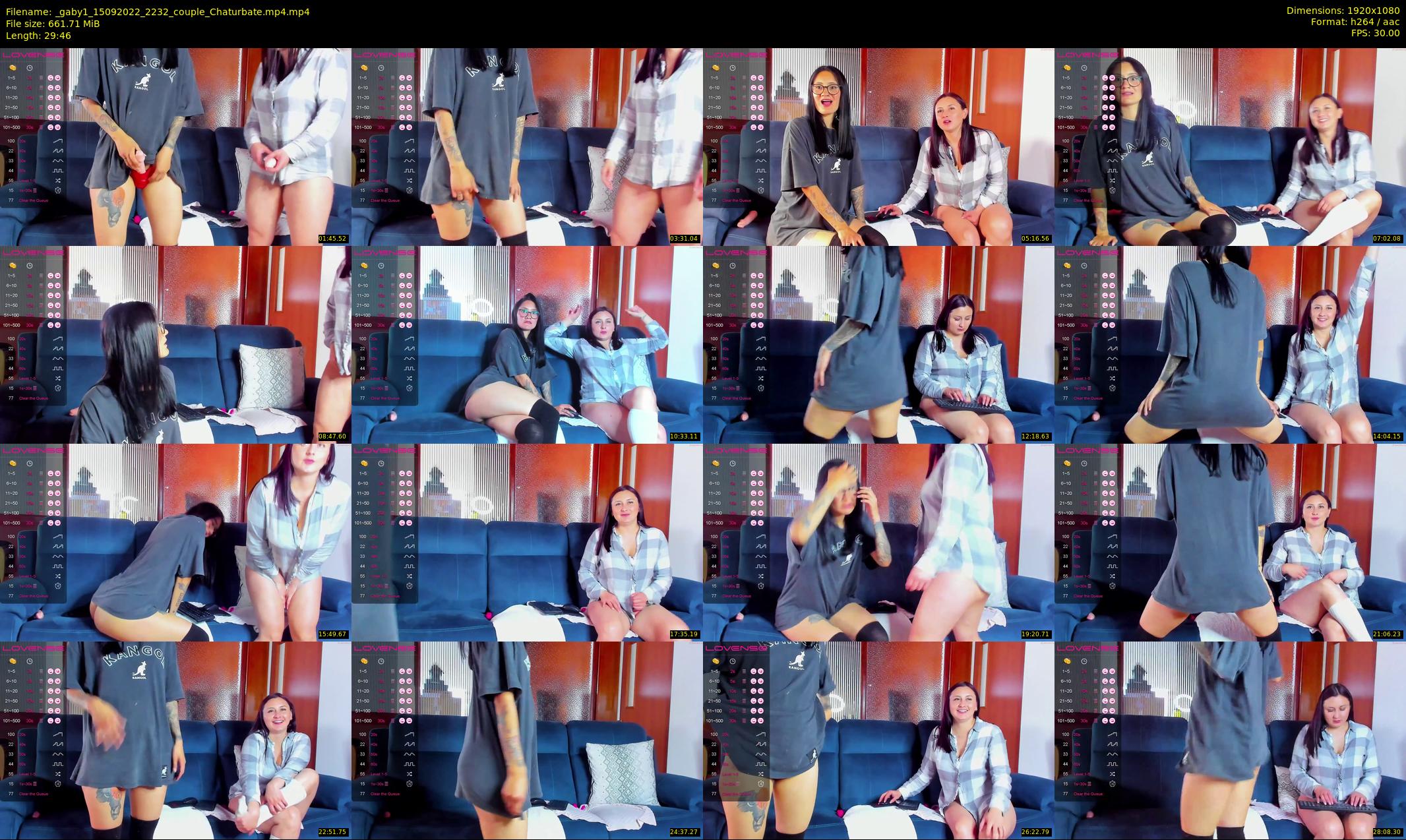 _gaby1 — 30 minute Chaturbate female cam show recording, 1080p, Sep 15, 2022
