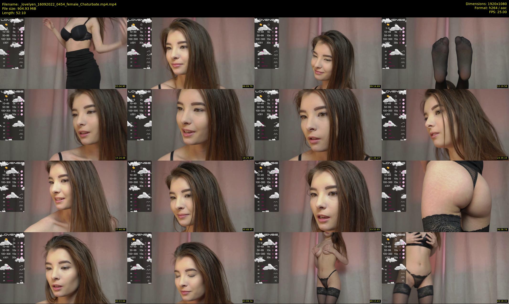 _lovelyen — 53 minute Chaturbate female cam show recording, 1080p, Sep 16, 2022
