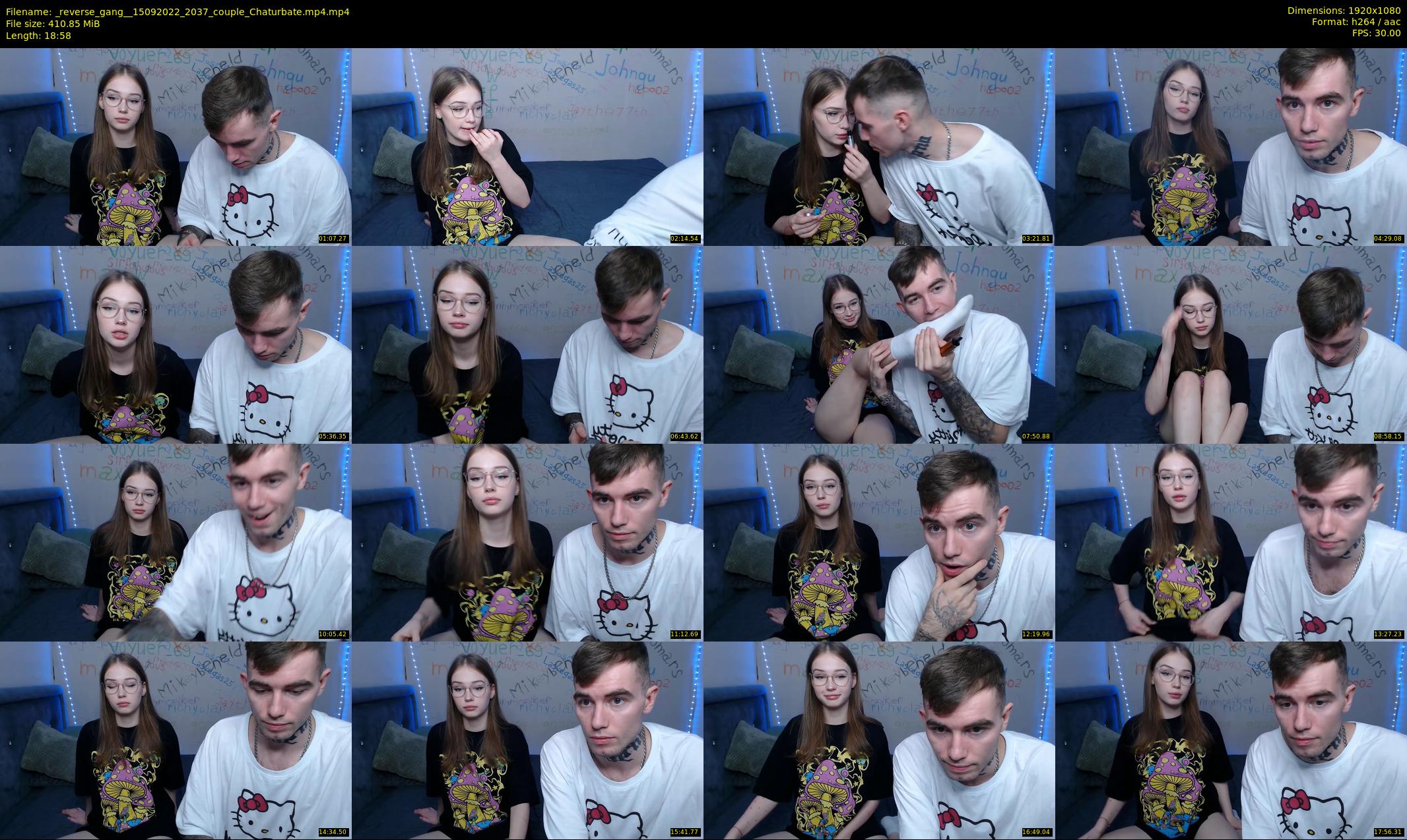 _reverse_gang_ — 19 minute Chaturbate couple cam show recording, 1080p, Sep 15, 2022