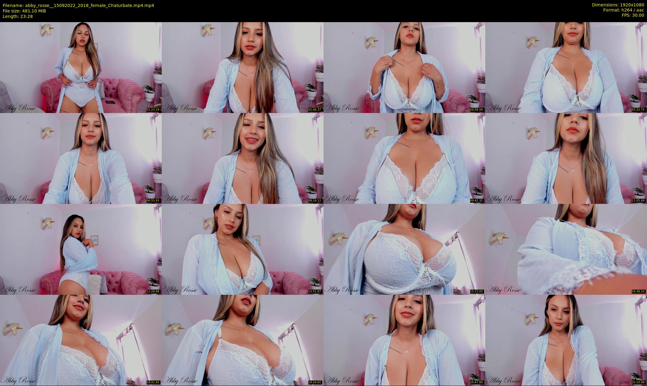 abby_rosse_ — 24 minute Chaturbate female cam show recording, 1080p, Sep 15, 2022